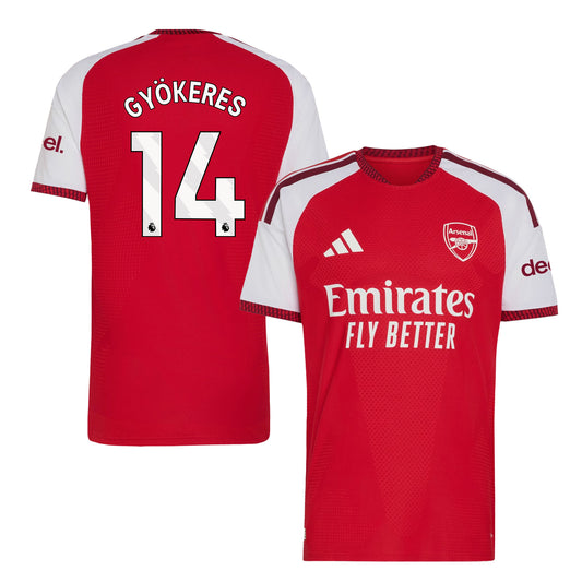 Viktor Gyökeres 14 Arsenal 2026/27 Home Jersey - Men, Red