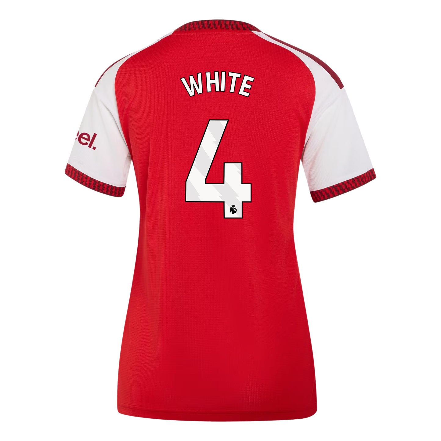 Ben White 4 Arsenal 2026/27 Home Jersey - Women, Red
