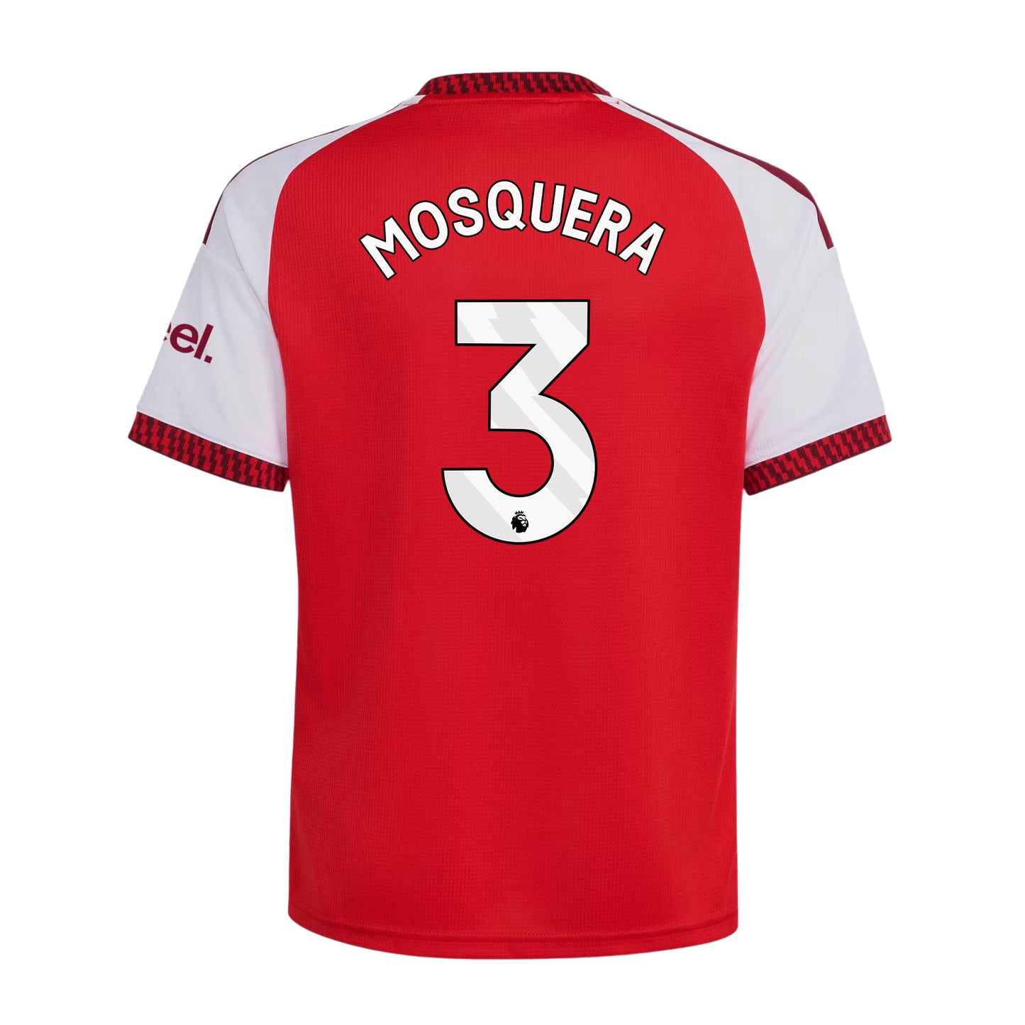 Cristhian Mosquera 3 Arsenal 2026/27 Home Jersey - YOUTH, Red