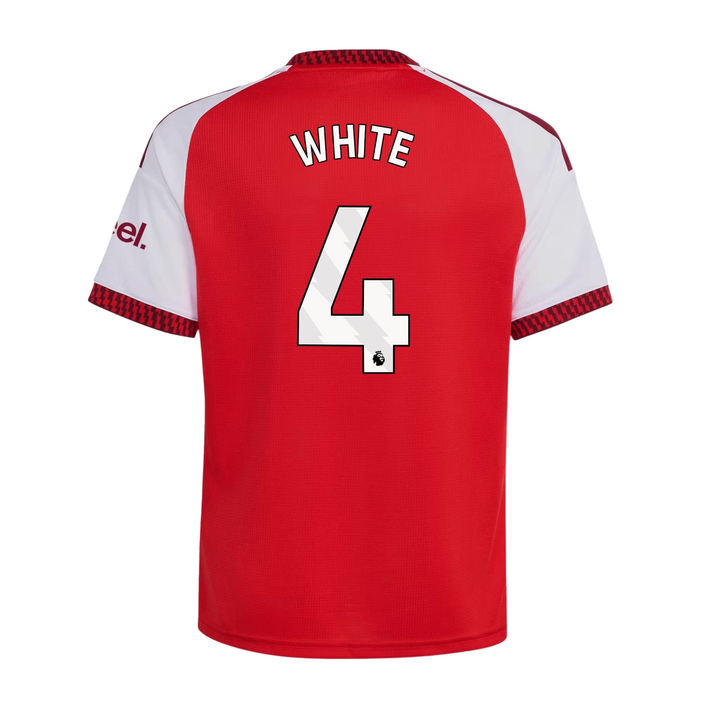 Ben White 4 Arsenal 2026/27 Home Jersey - YOUTH, Red
