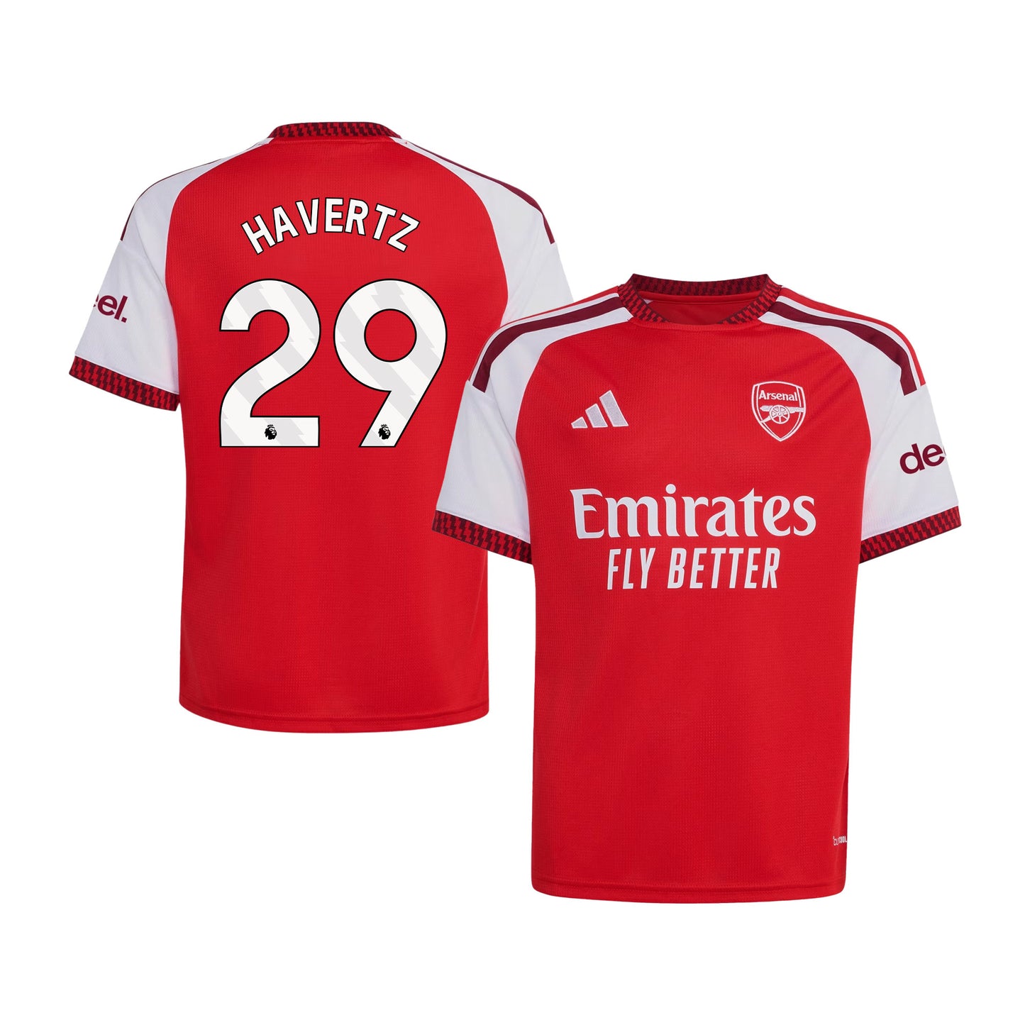 Kai Havertz 29 Arsenal 2026/27 Home Jersey - YOUTH, Red