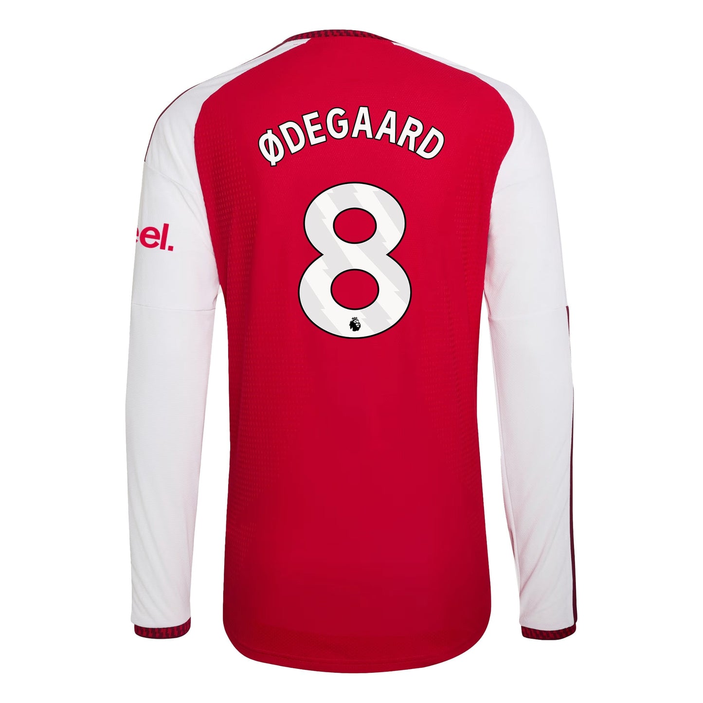 Martin Ødegaard 8 Arsenal 2026/27 Home Long Sleeve Jersey - Men, Red
