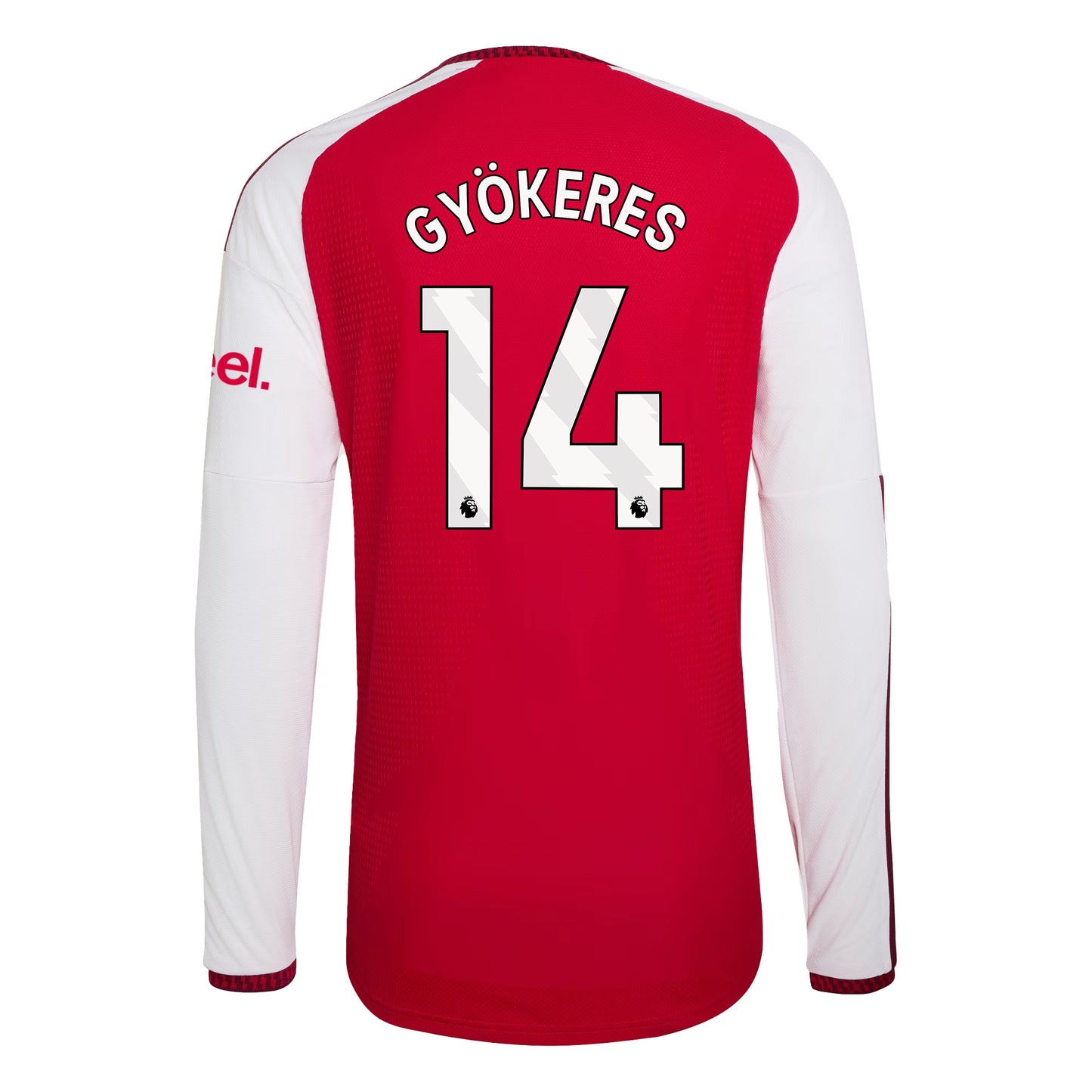 Viktor Gyökeres 14 Arsenal 2026/27 Home Long Sleeve Jersey - Men, Red