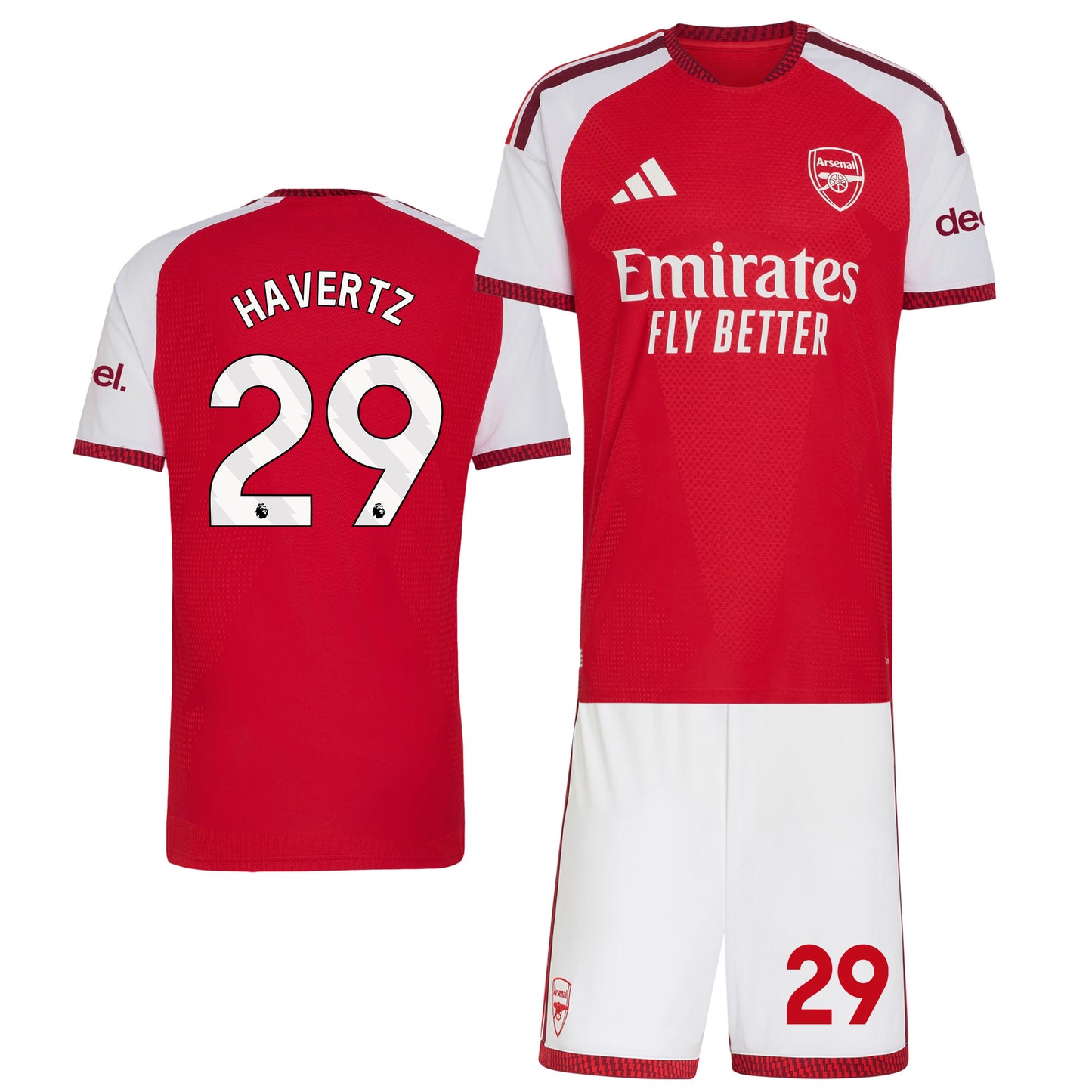 Kai Havertz 29 Arsenal 2026/27 Home Men Jersey & Shorts Set – Red