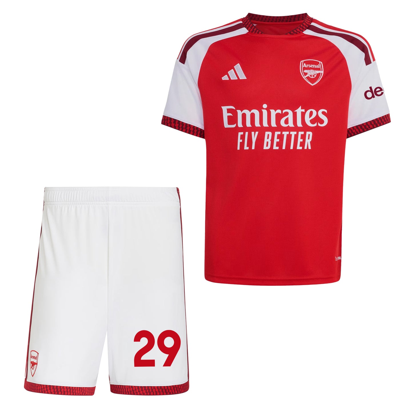 Kai Havertz 29 Arsenal 2026/27 YOUTH Home Jersey & Shorts Set - Red