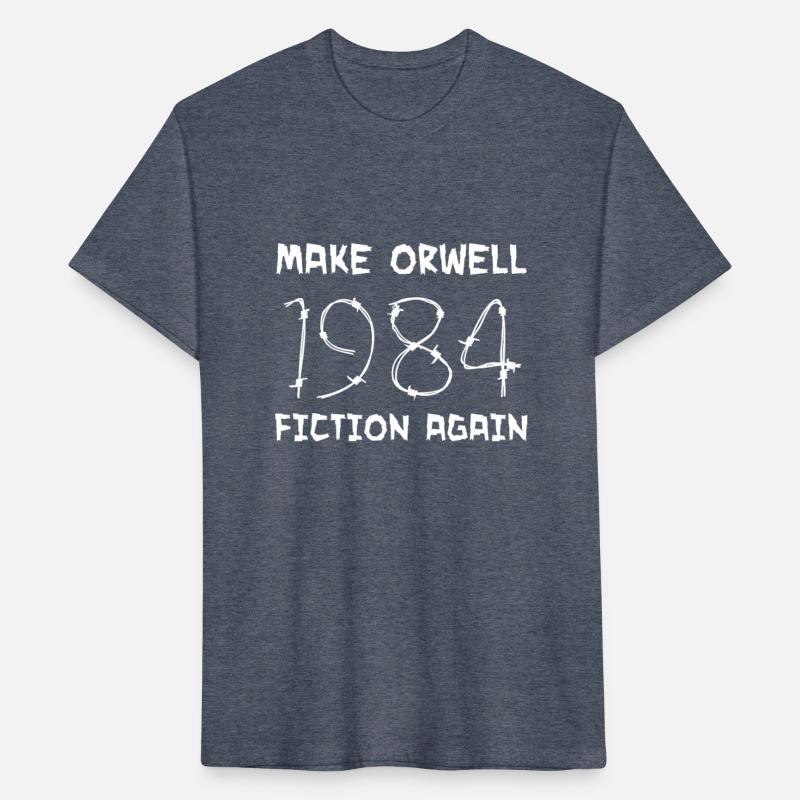 1984 Make Orwell Fiction Again Shirt Political Rea