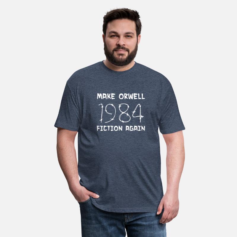 1984 Make Orwell Fiction Again Shirt Political Rea