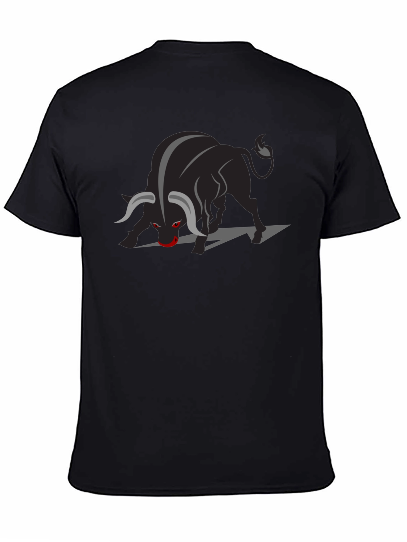 Black Bull Graphic Tee - Bold & Stylish