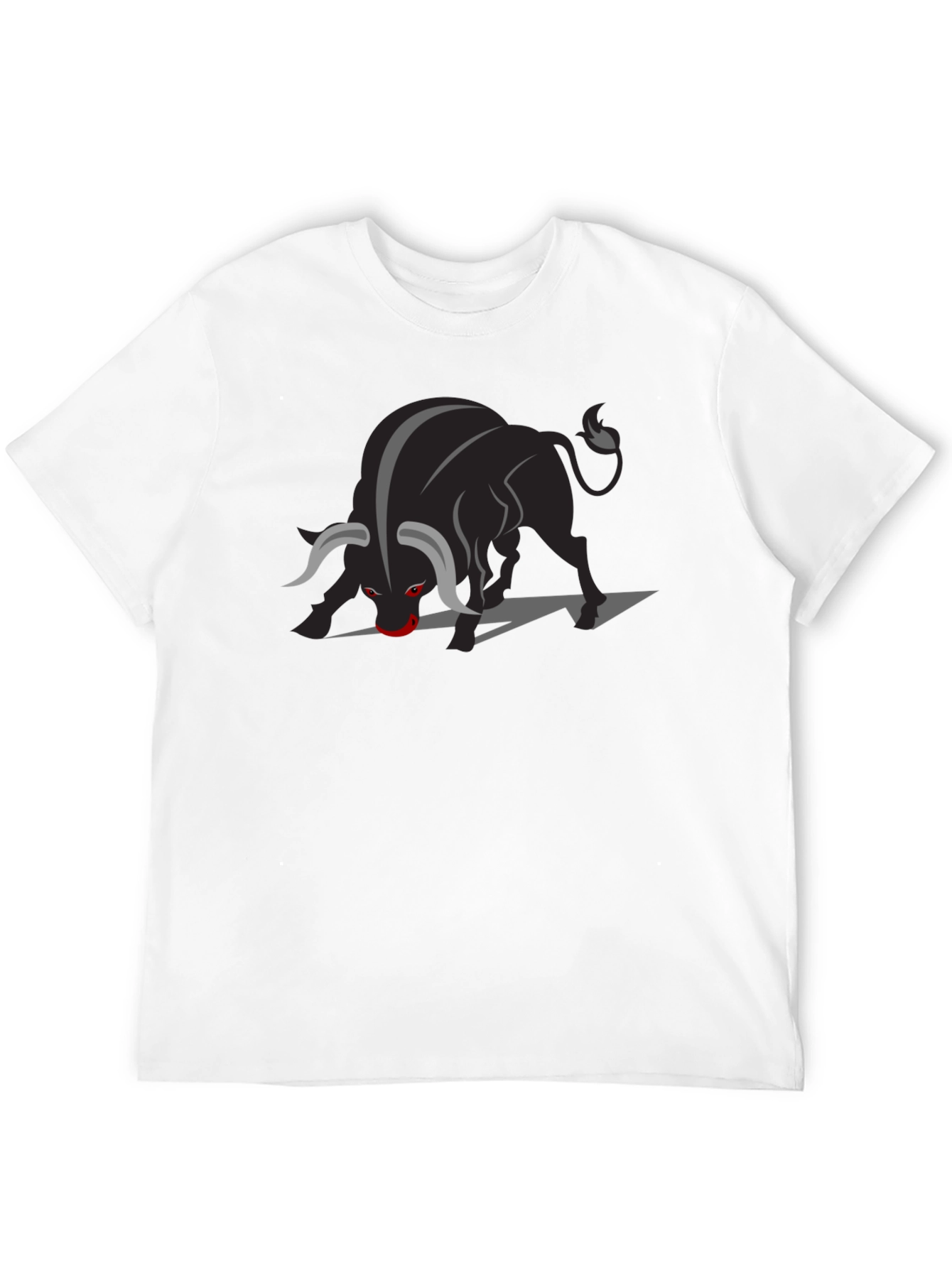Black Bull Graphic Tee - Bold & Stylish