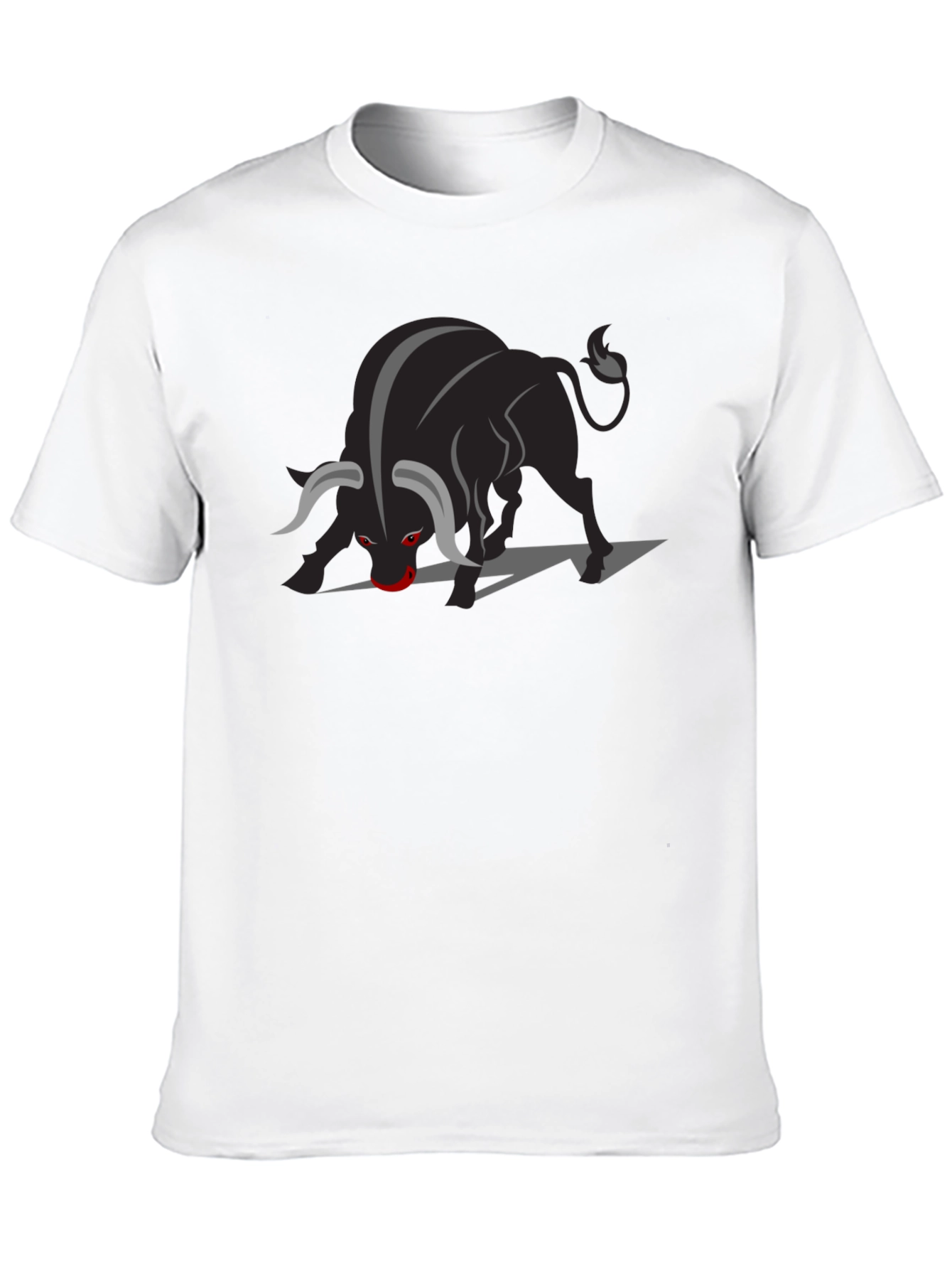 Black Bull Graphic Tee - Bold & Stylish