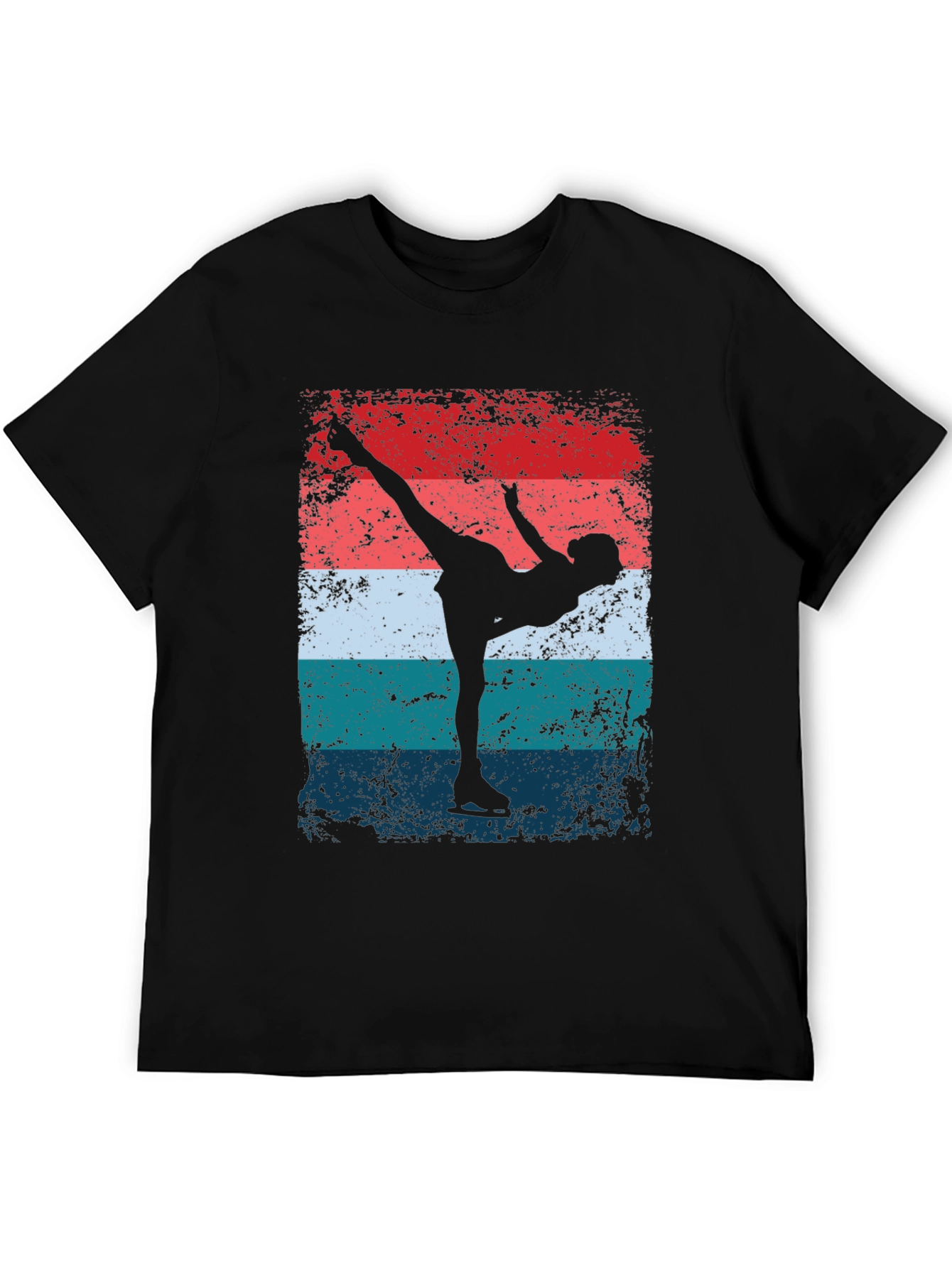 Figure Skating Retro T-Shirt