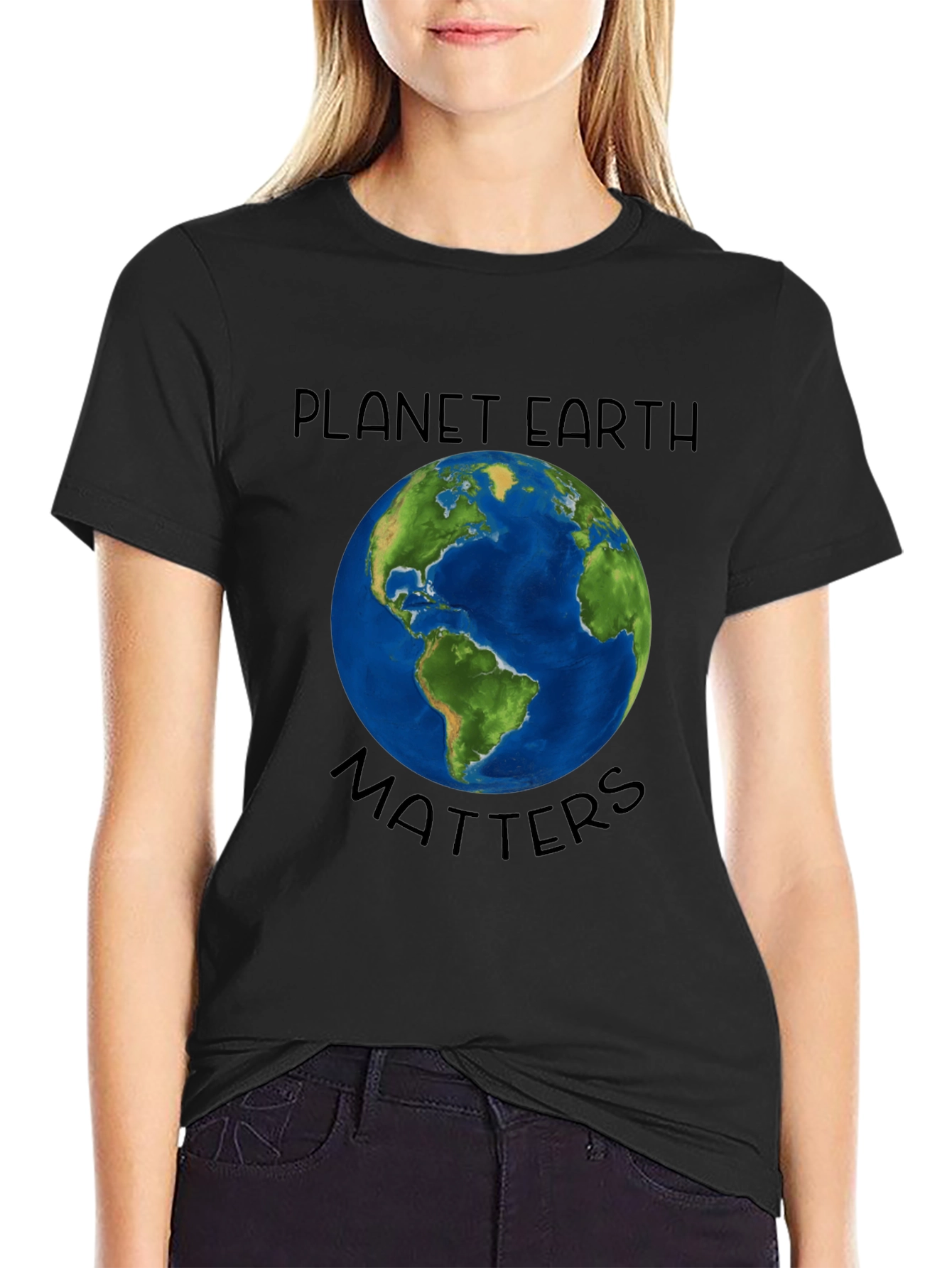 Planet Earth Matters Graphic T-Shirt