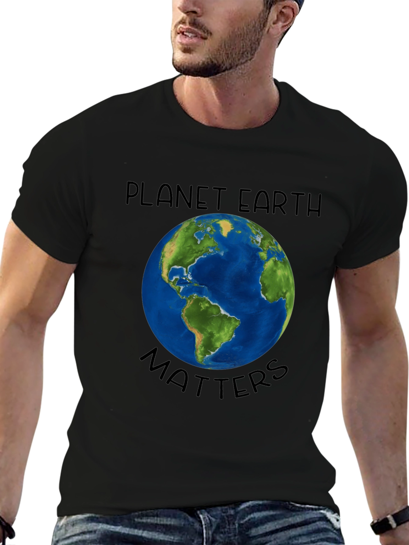 Planet Earth Matters Graphic T-Shirt