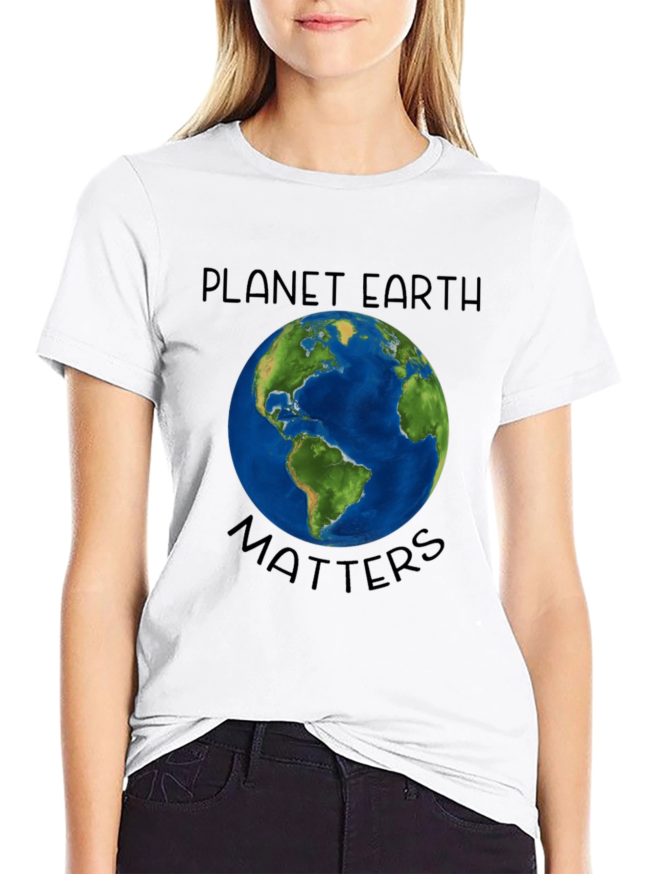 Planet Earth Matters Graphic T-Shirt
