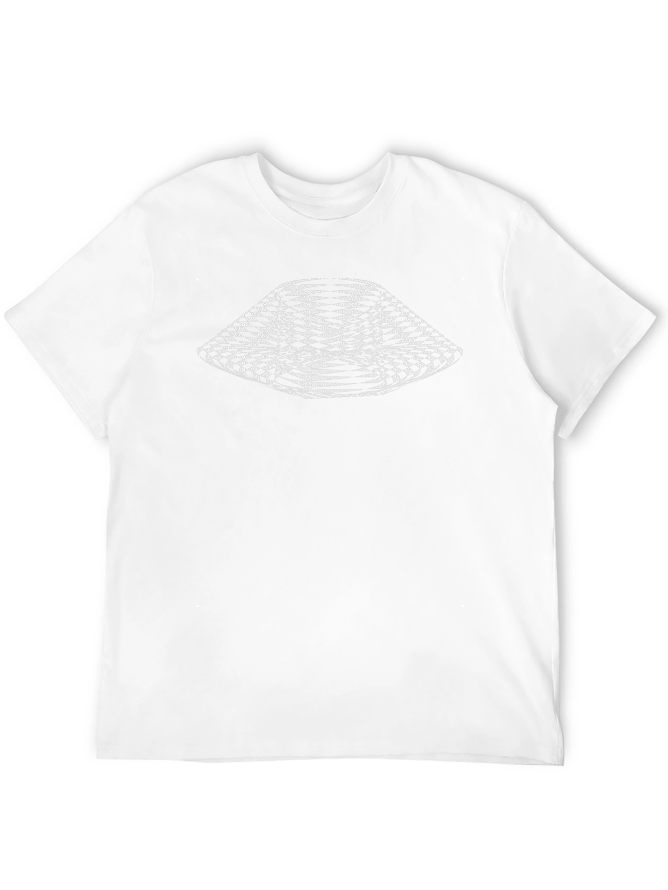 Optical Illusion UFO Graphic Tee
