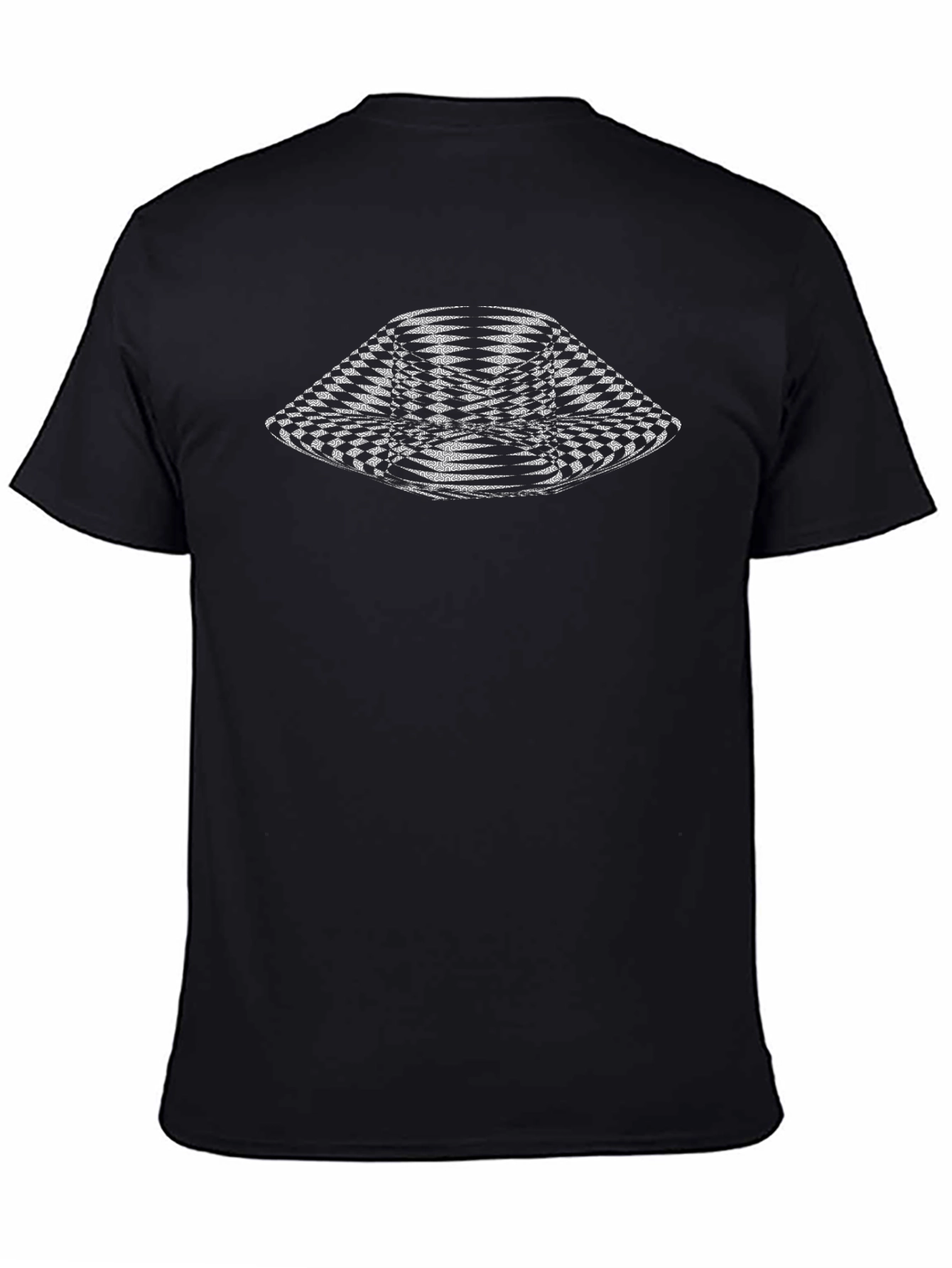 Optical Illusion UFO Graphic Tee