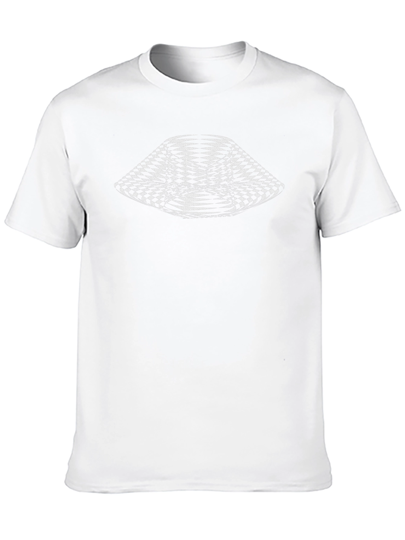 Optical Illusion UFO Graphic Tee
