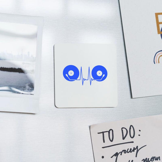 2 DJ Vinyl Record Plates Pulse Music Party Club