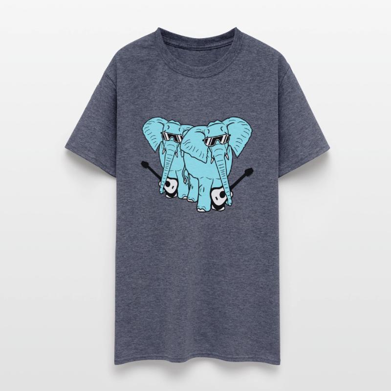 2 Guitars Elephants Sweet Two Friends Band Team