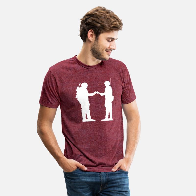 2 Soldiers Greeting War Team Crew Soldier Fighter