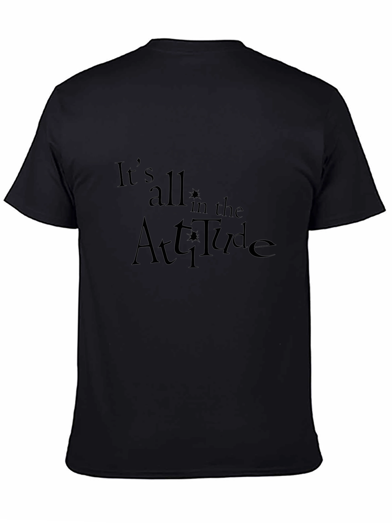 Attitude Graphic Tee - Stylish & Comfortable