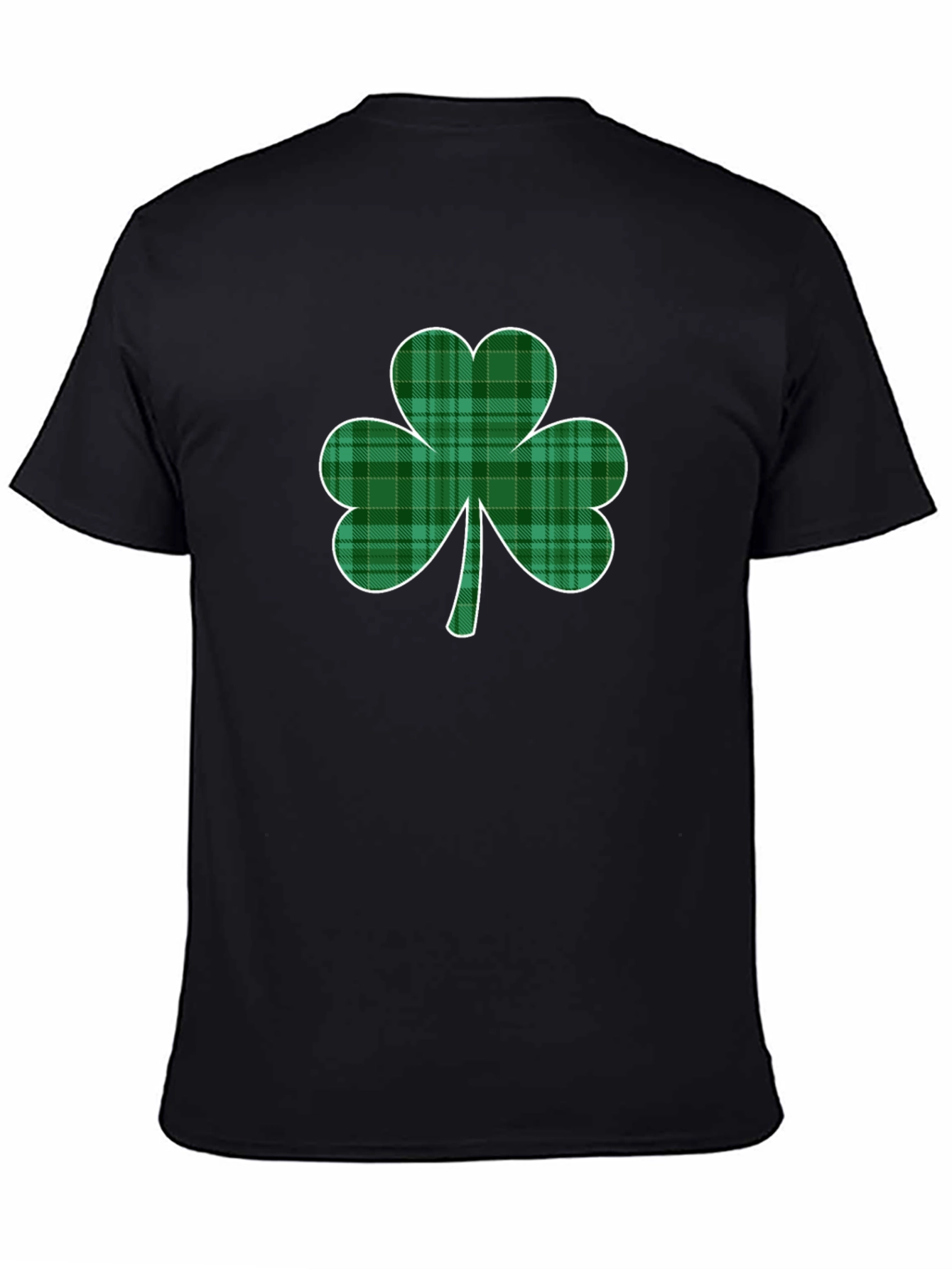 Plaid Shamrock Graphic Tee - St. Patricks Day