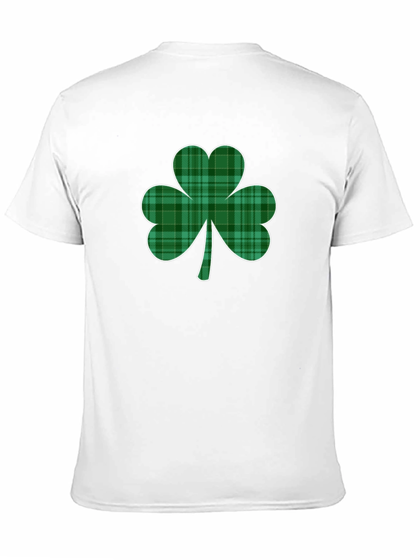 Plaid Shamrock Graphic Tee - St. Patricks Day