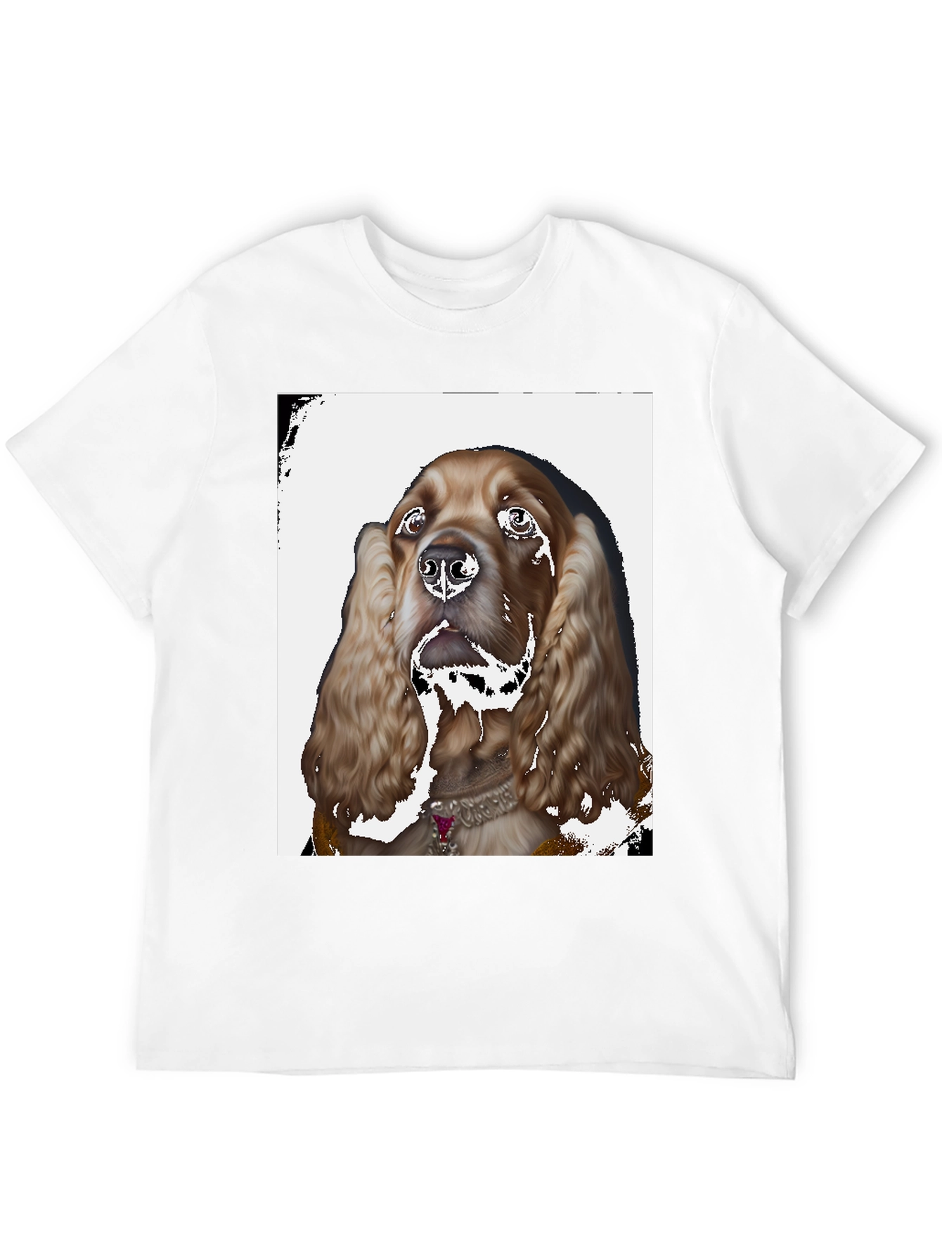 Cocker Spaniel T-Shirt - Unique Pet Portrait Tee