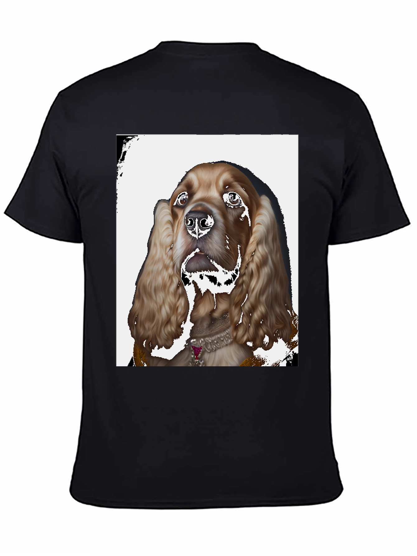 Cocker Spaniel T-Shirt - Unique Pet Portrait Tee
