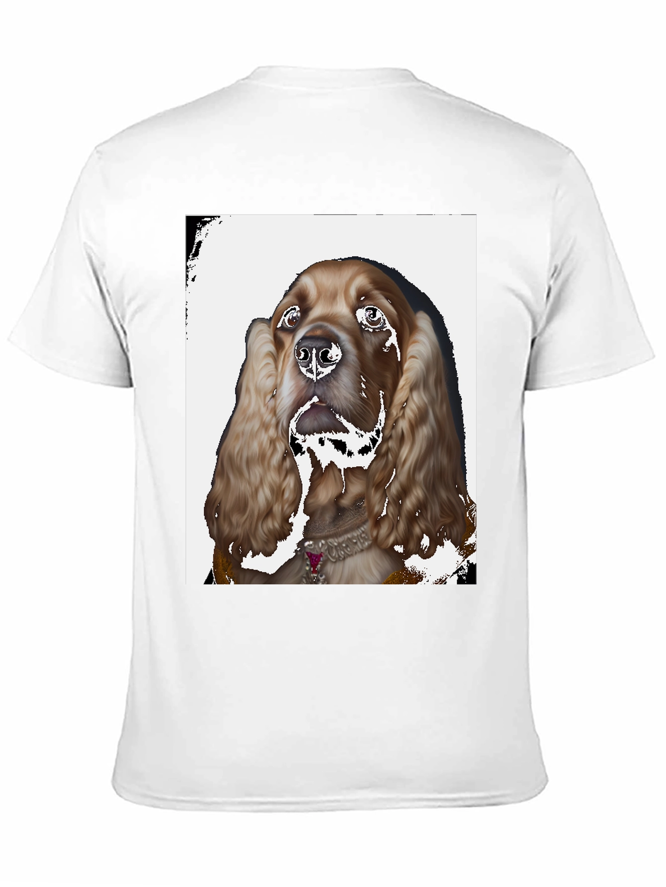 Cocker Spaniel T-Shirt - Unique Pet Portrait Tee