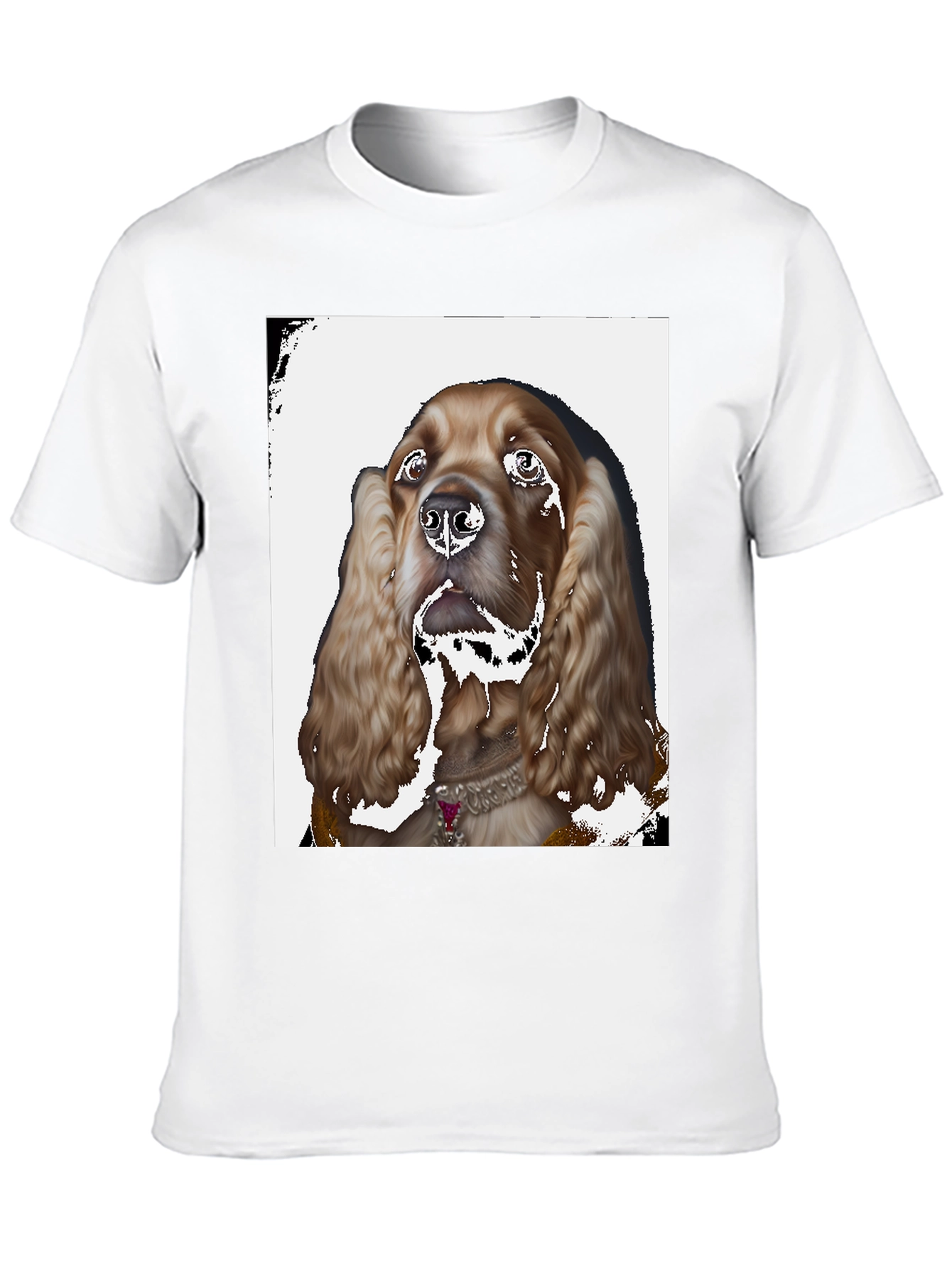 Cocker Spaniel T-Shirt - Unique Pet Portrait Tee