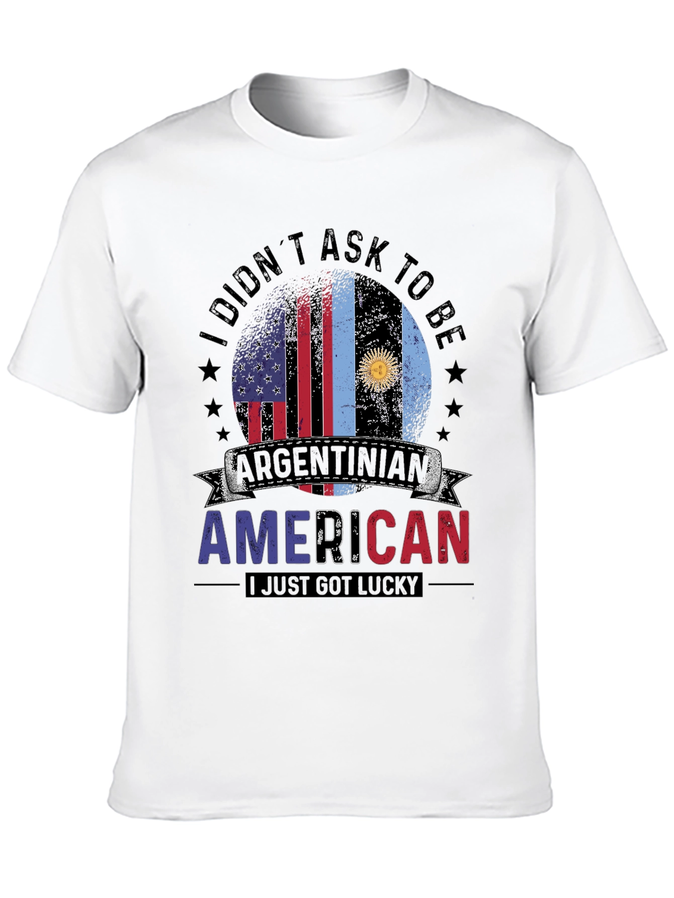 Argentinian American Lucky Graphic T-Shirt
