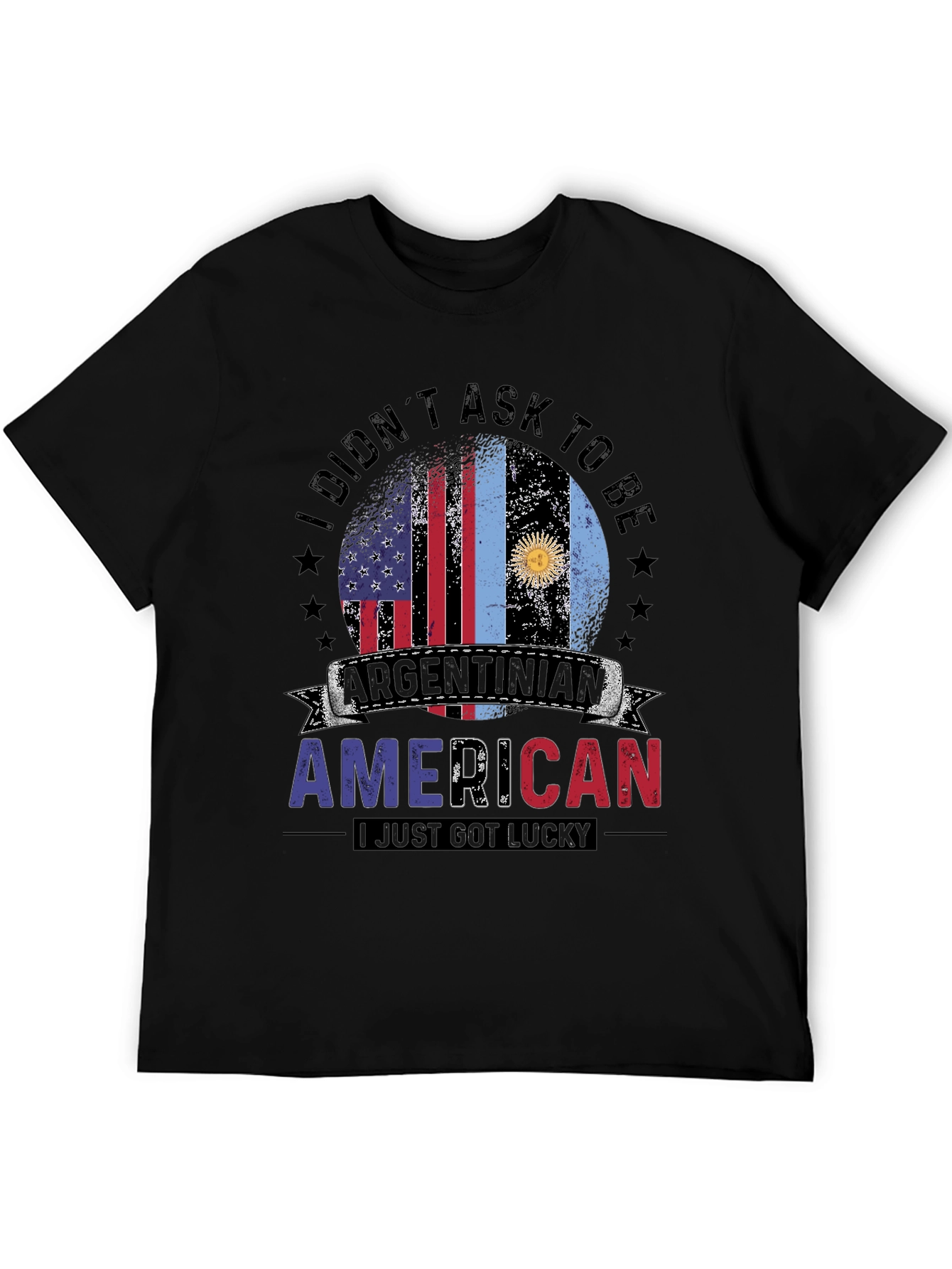 Argentinian American Lucky Graphic T-Shirt
