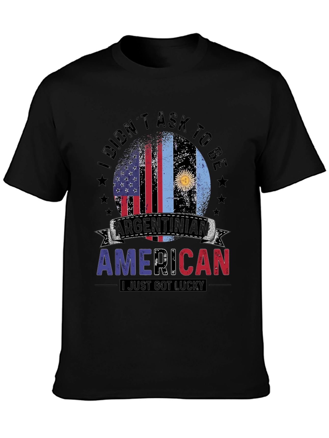 Argentinian American Lucky Graphic T-Shirt