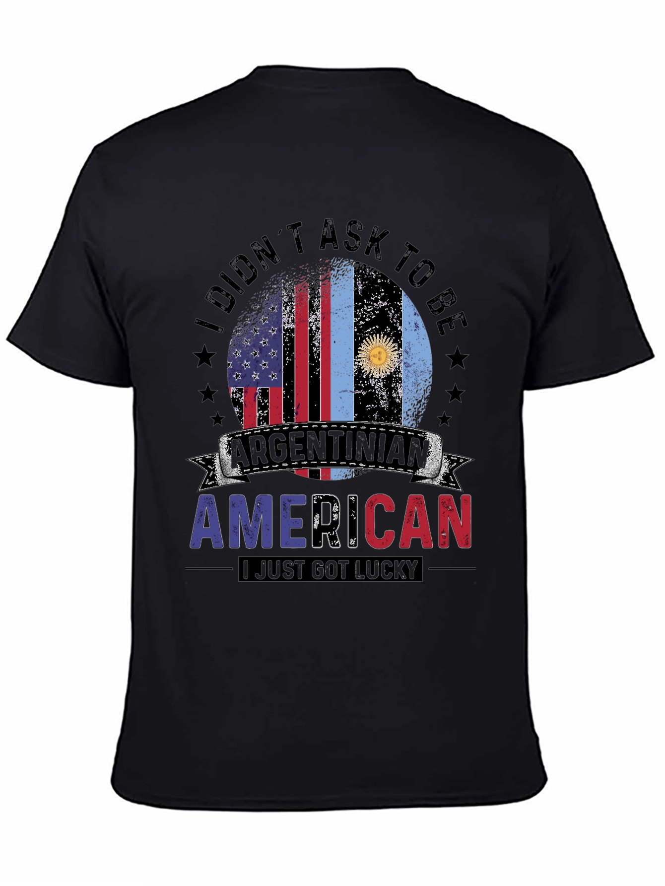 Argentinian American Lucky Graphic T-Shirt