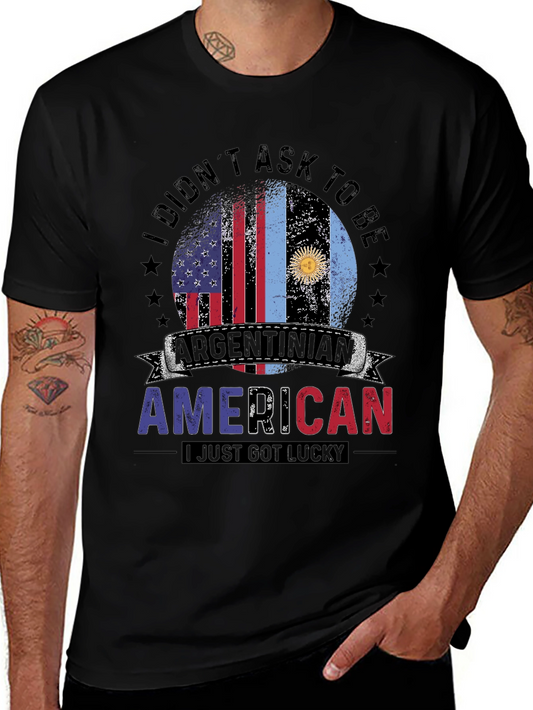 Argentinian American Lucky Graphic T-Shirt