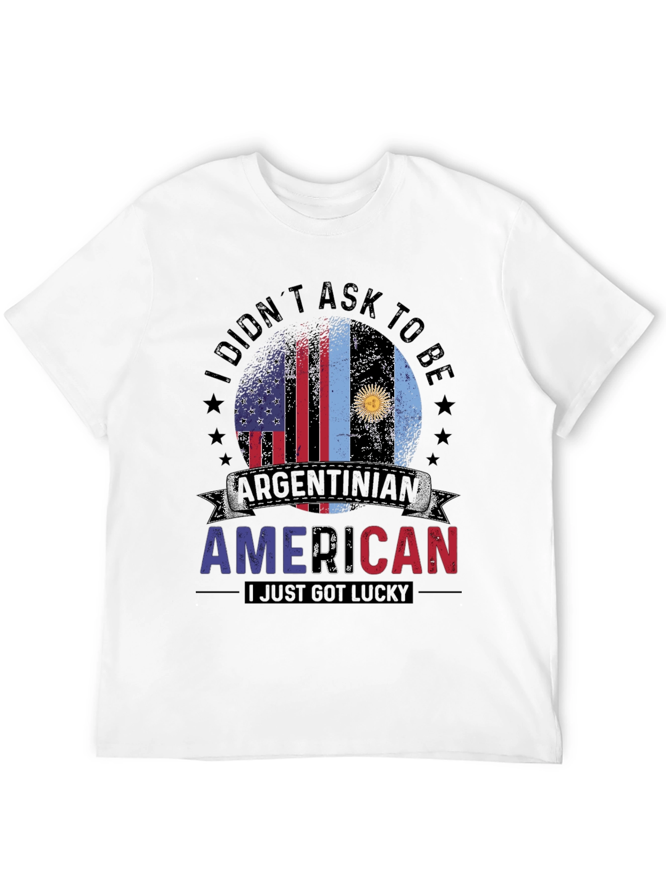 Argentinian American Lucky Graphic T-Shirt
