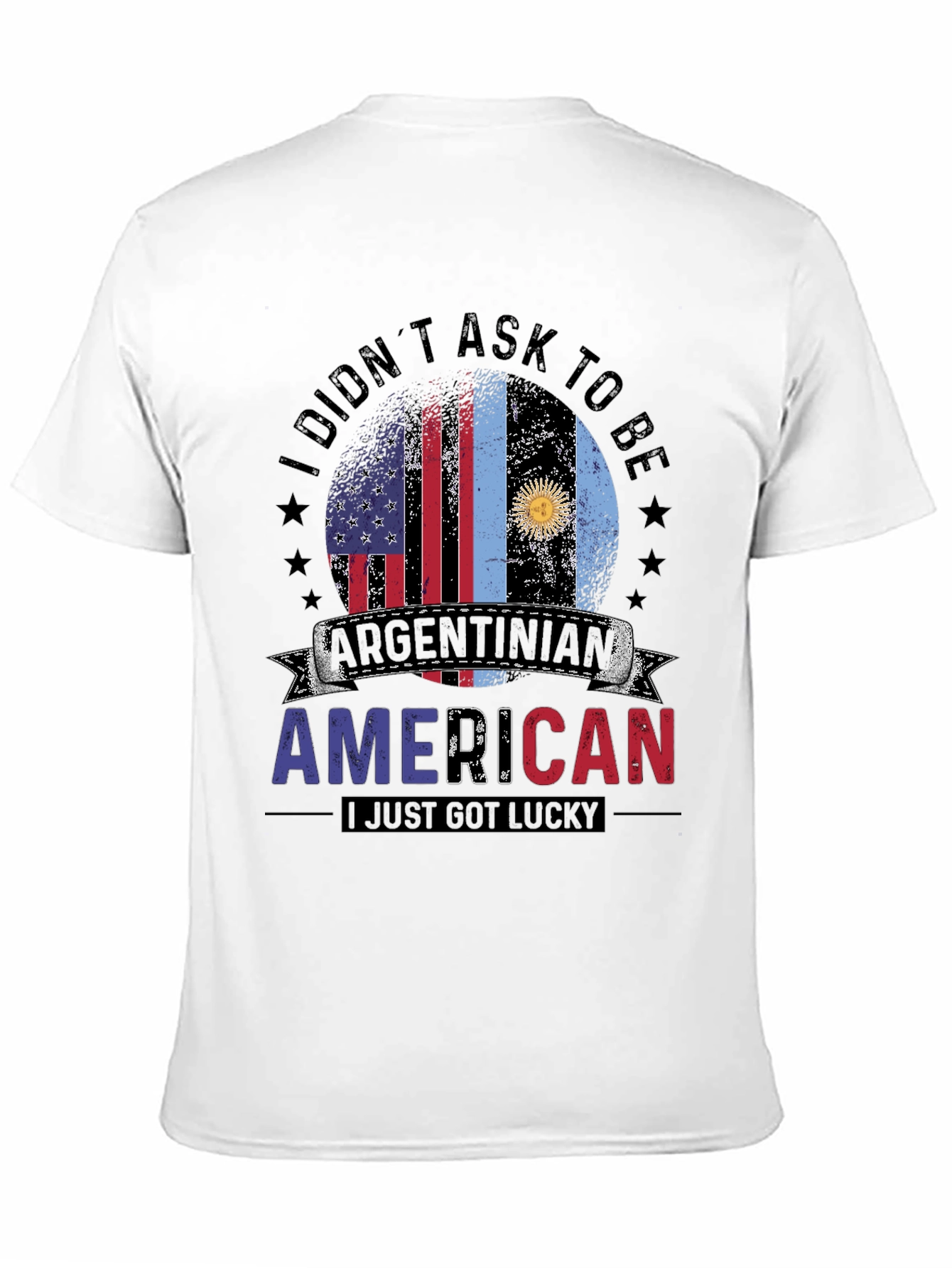 Argentinian American Lucky Graphic T-Shirt