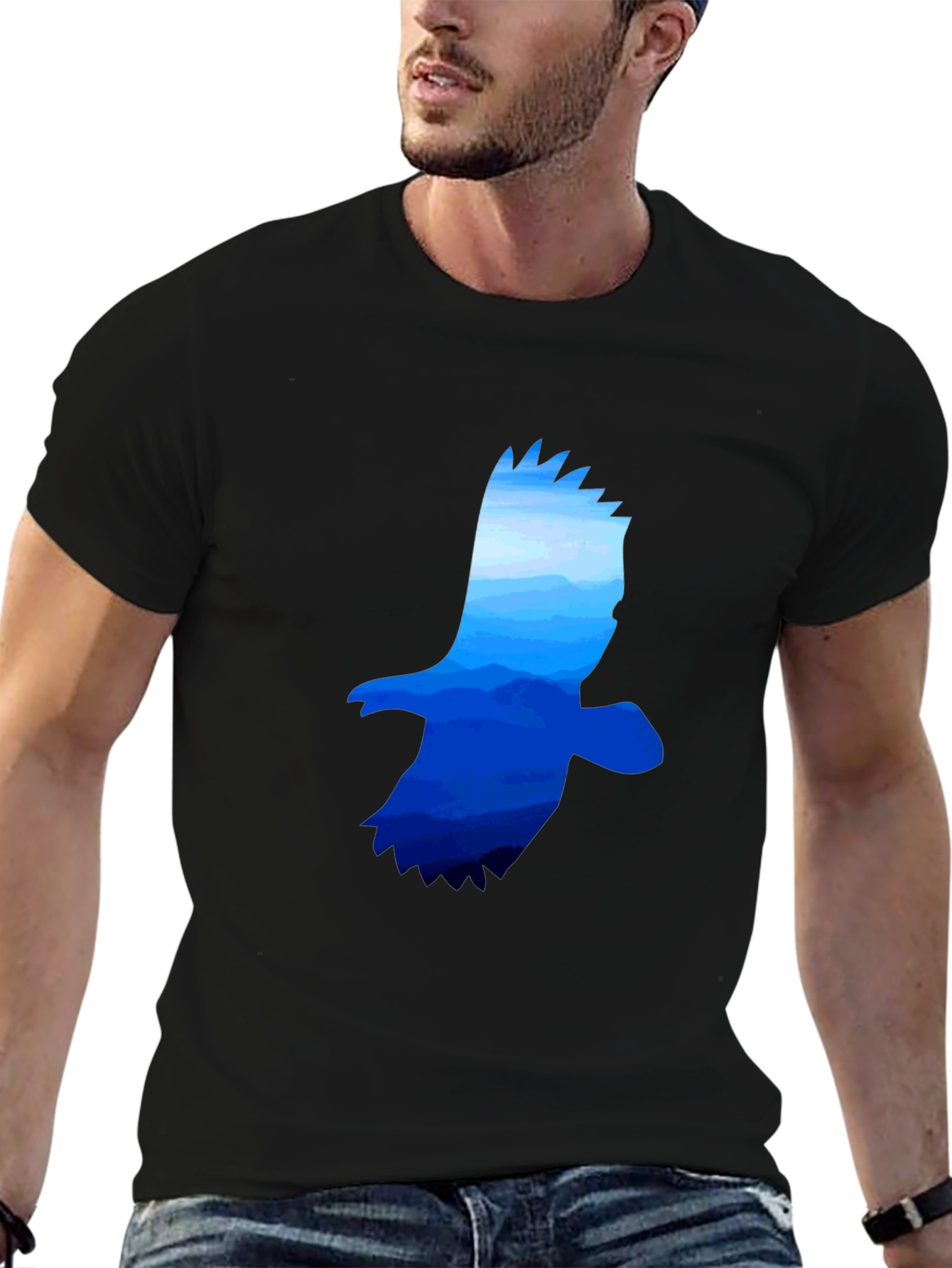 Eagle Silhouette Graphic Tee