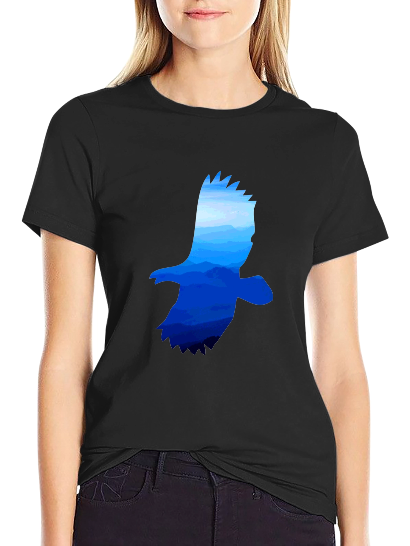Eagle Silhouette Graphic Tee