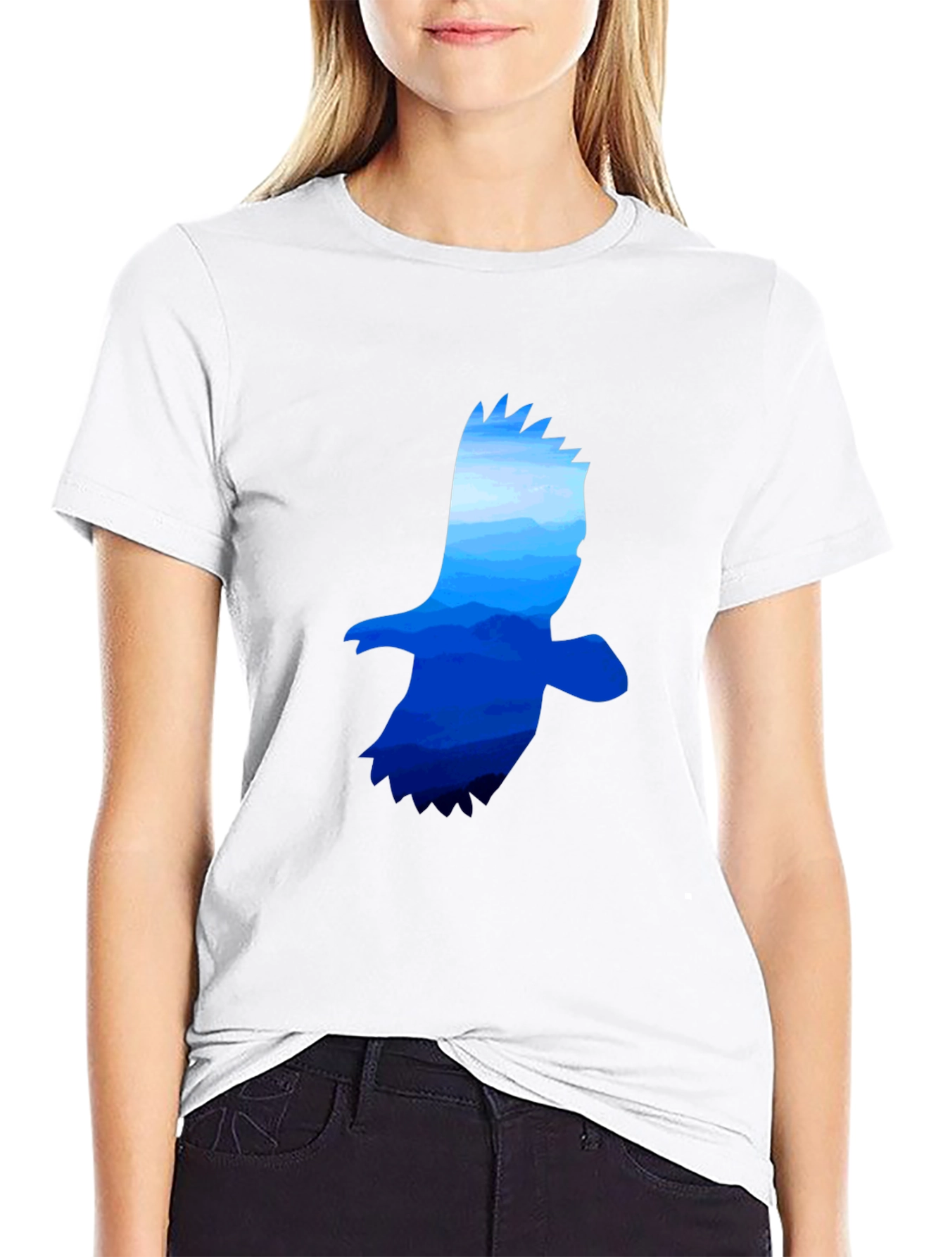 Eagle Silhouette Graphic Tee