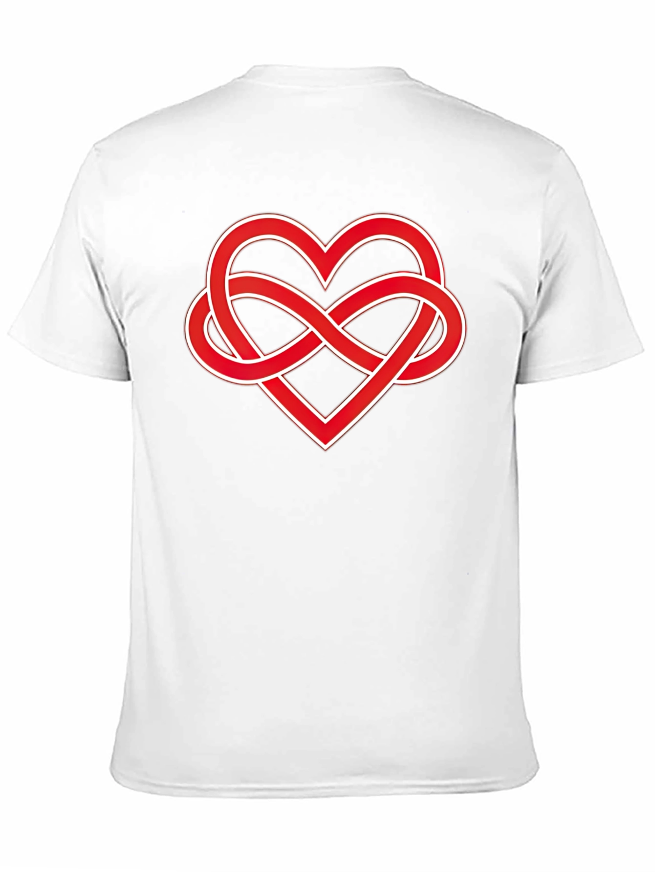 Heart Infinity Knot Graphic Tee