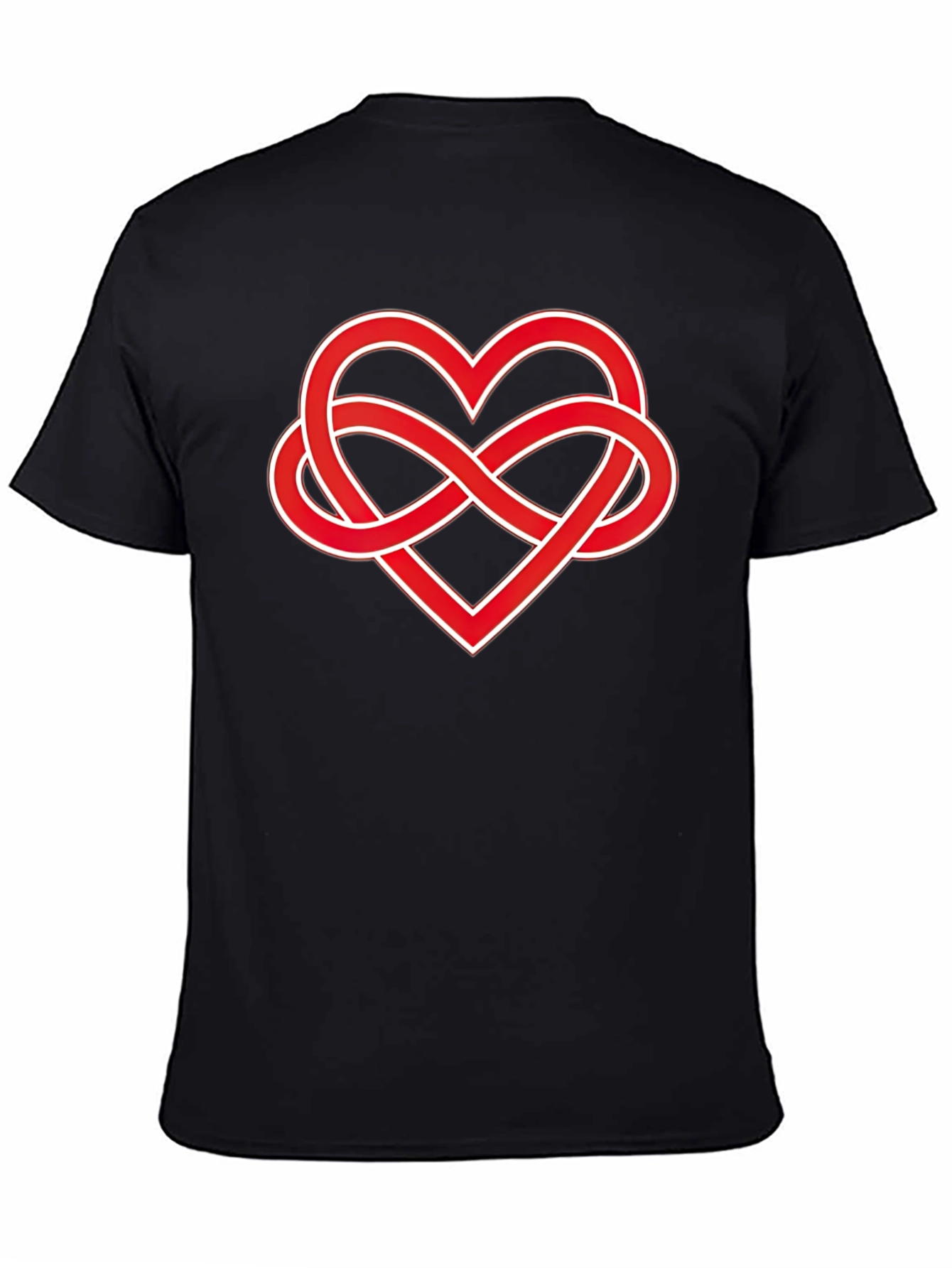 Heart Infinity Knot Graphic Tee