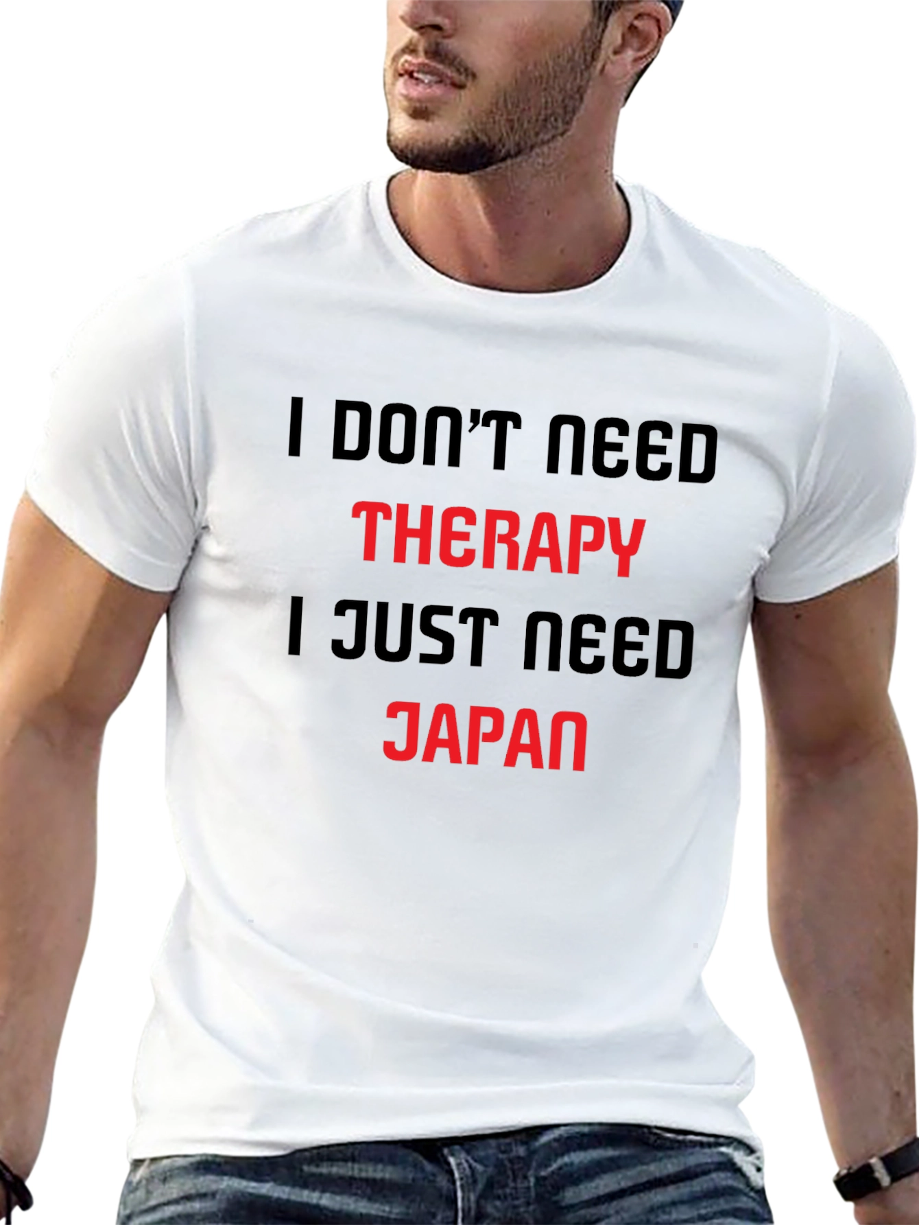 I Dont Need Therapy Japan Graphic Tee