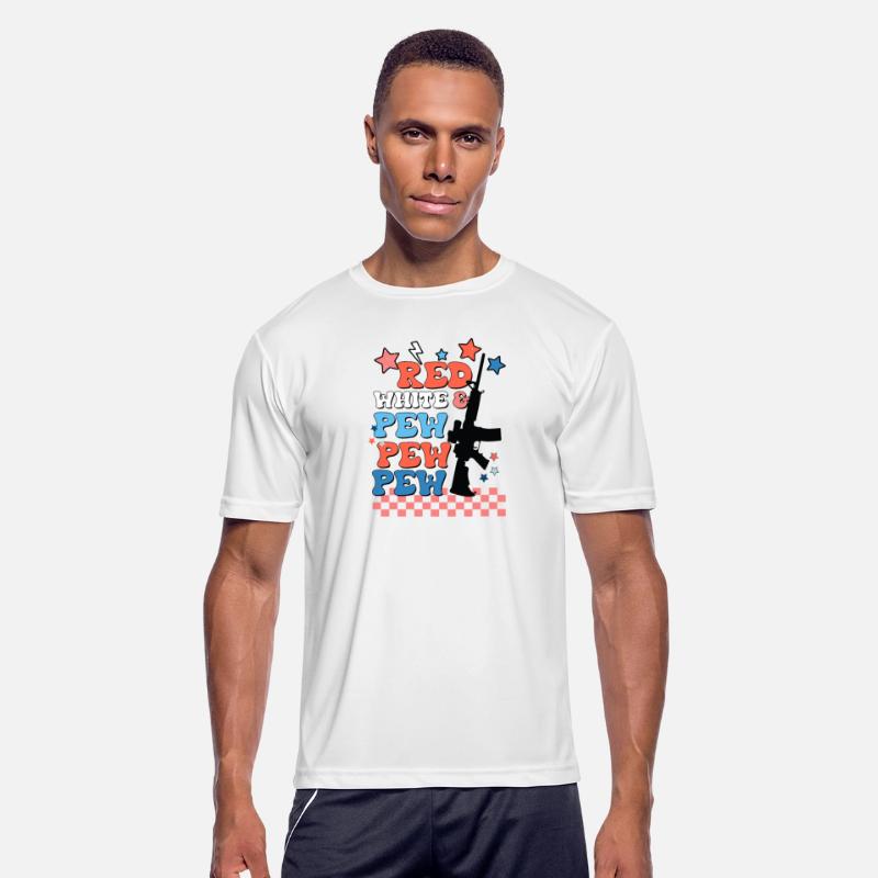 4th of july Red white pew pew