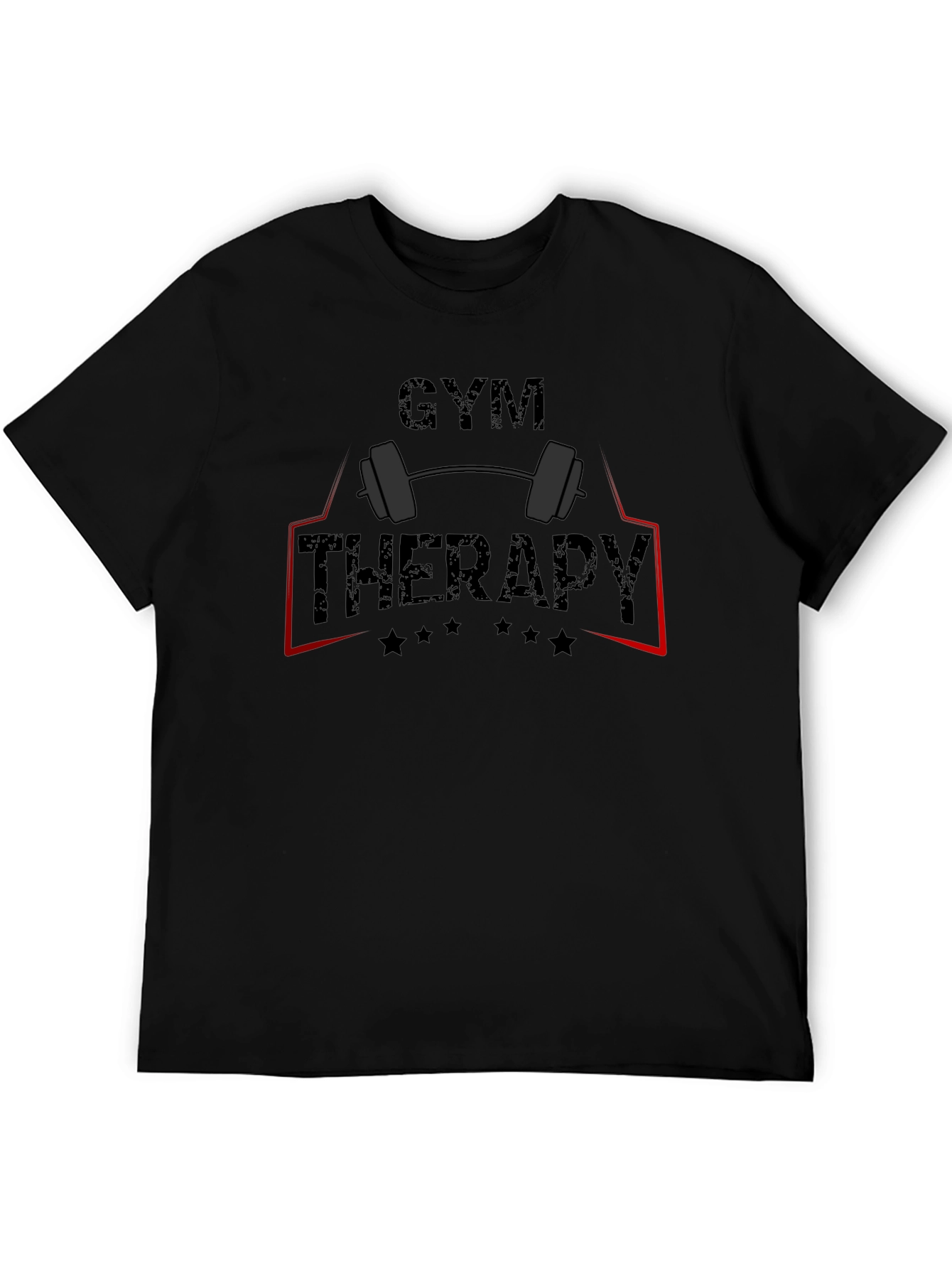 Gym Therapy Graphic Tee - Workout Motivation Shirt