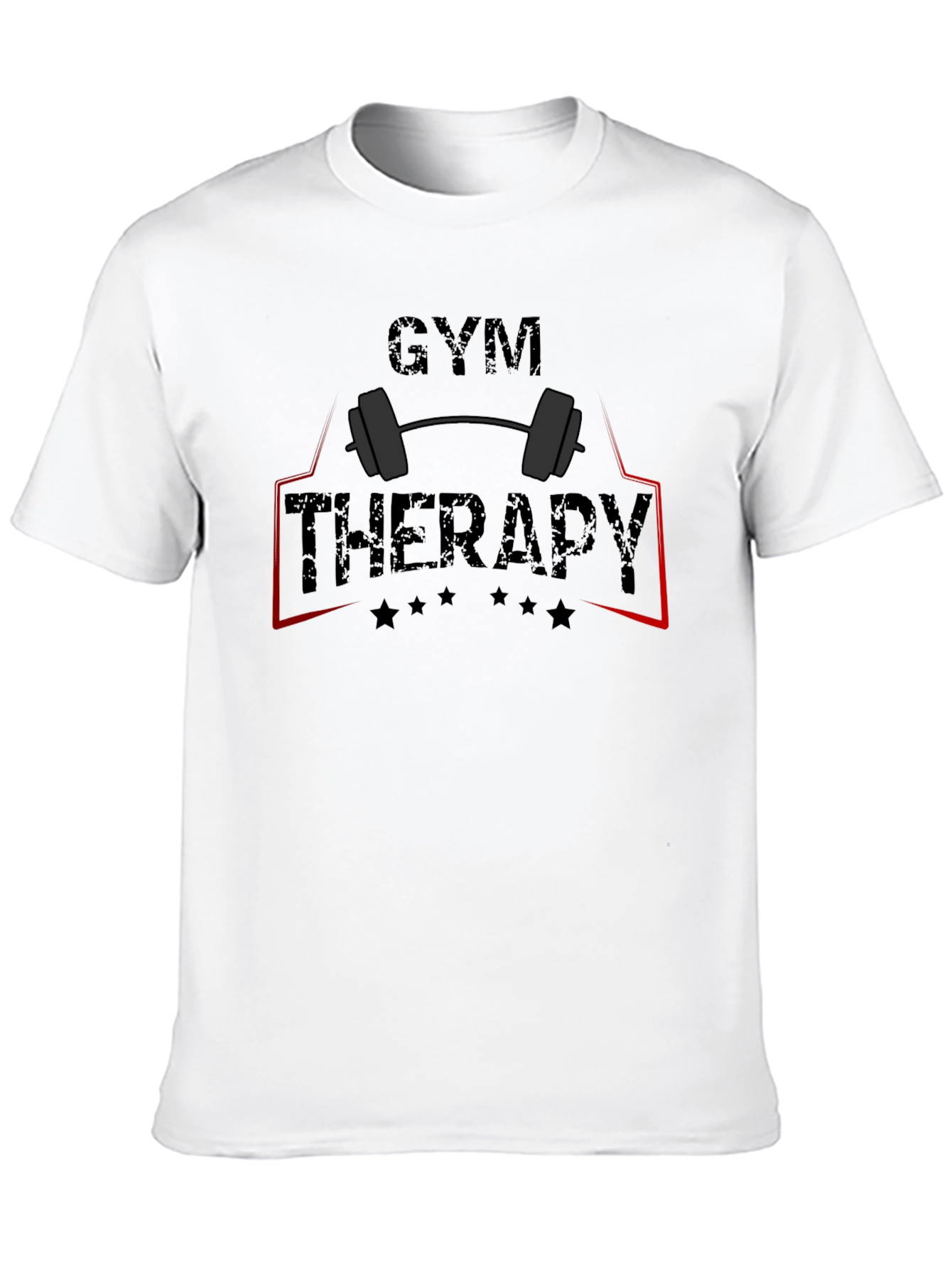 Gym Therapy Graphic Tee - Workout Motivation Shirt