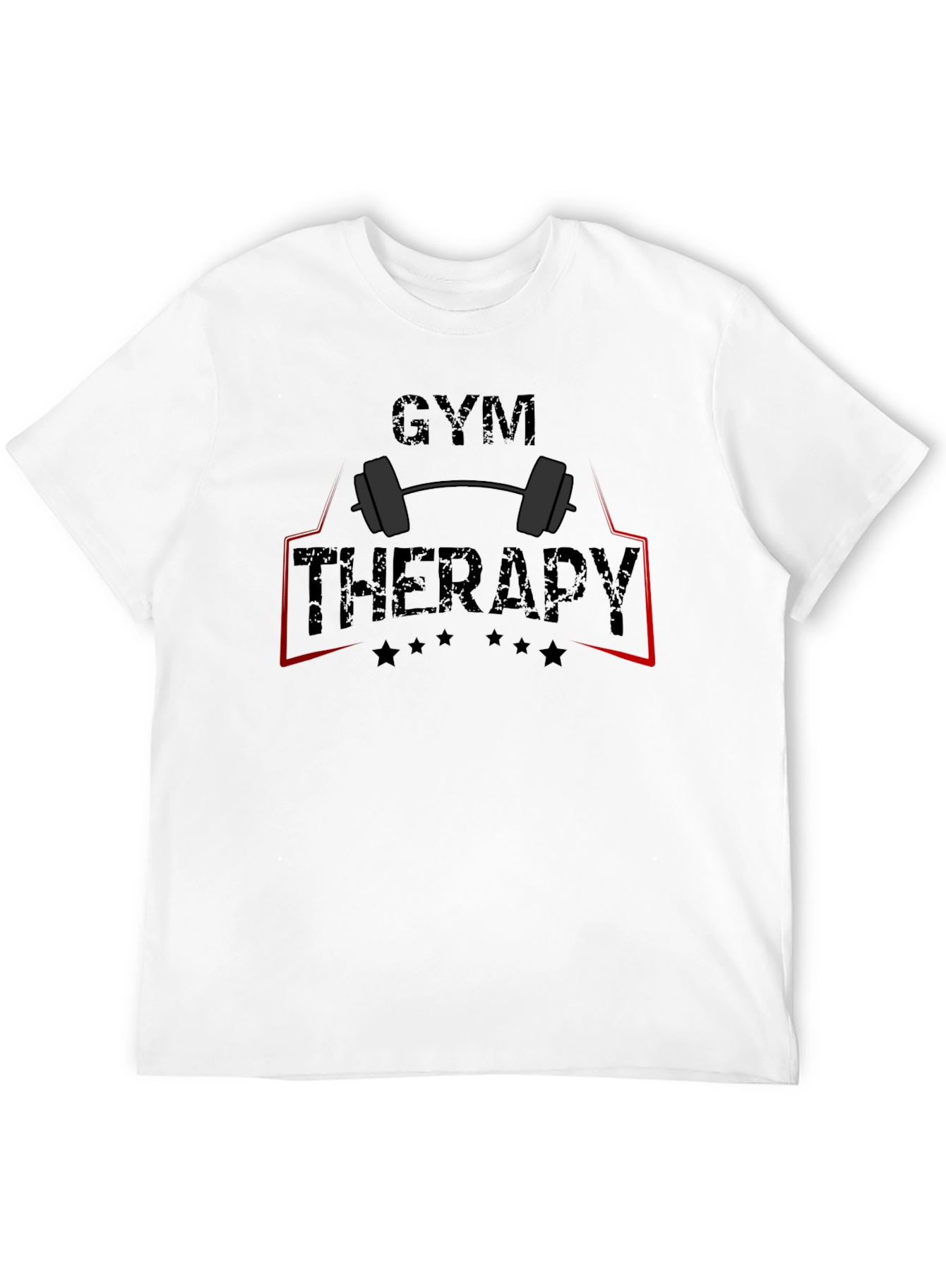 Gym Therapy Graphic Tee - Workout Motivation Shirt