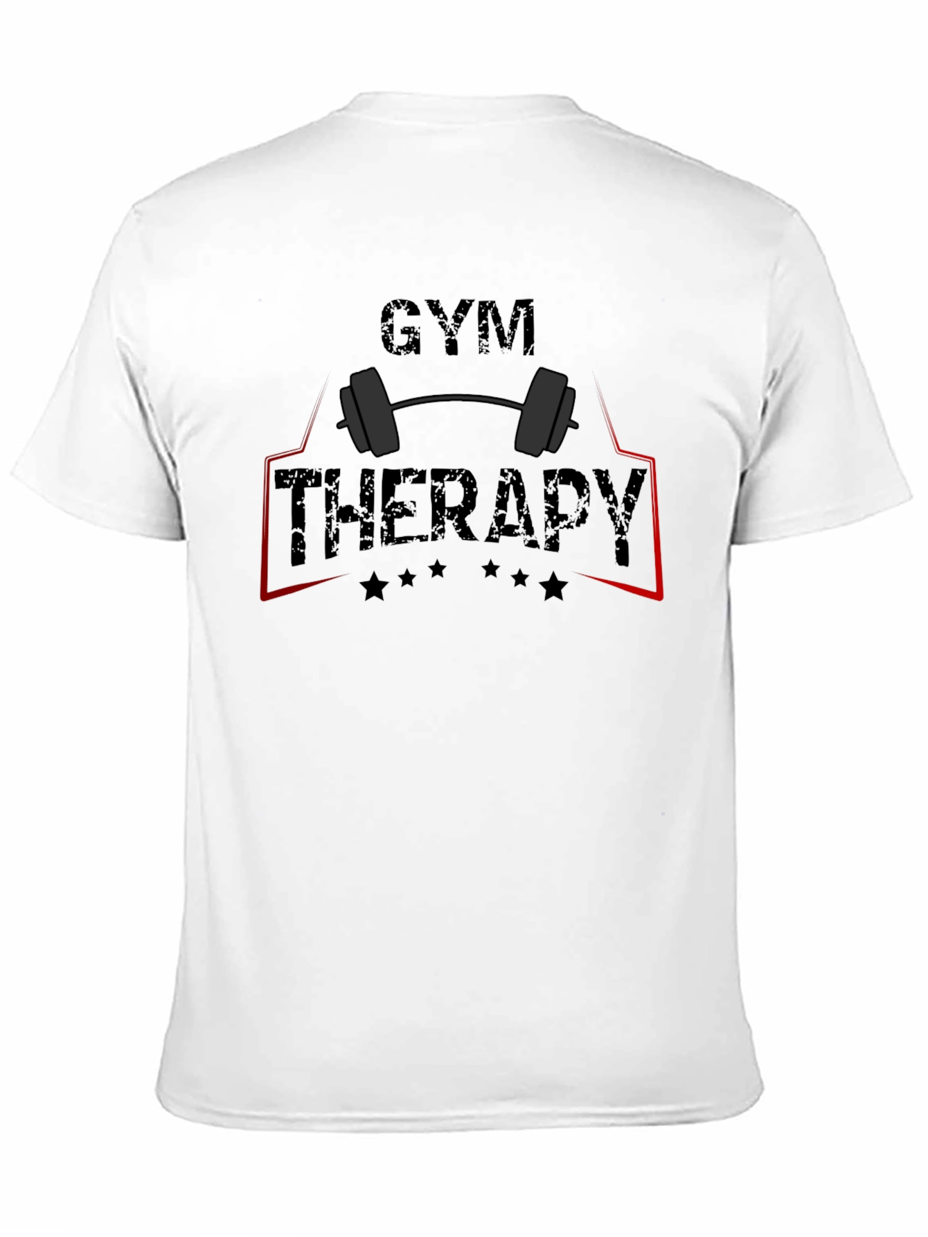 Gym Therapy Graphic Tee - Workout Motivation Shirt