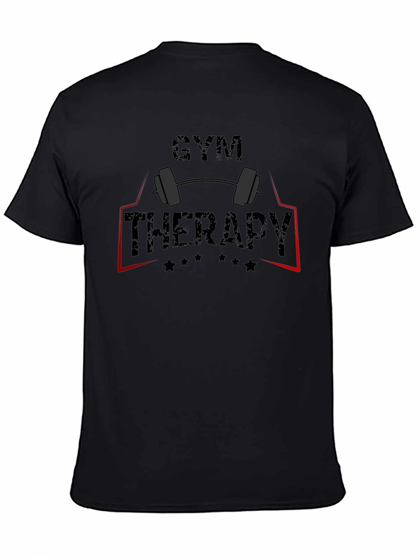 Gym Therapy Graphic Tee - Workout Motivation Shirt